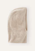 Hooded snood, Ecru fawn, webstill