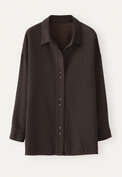 Over-shirt, Brown black, webstill