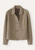 Boxy jacket, Taupe, webstill