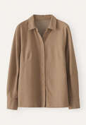 Raglan-sleeve blouse, Camel grey, webstill