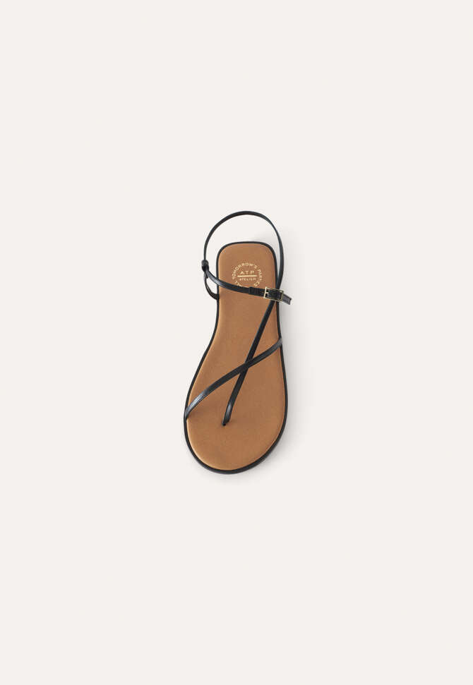 Multi-straps sandals, Black, completeTheLook