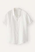 Short-sleeve shirt, White, webstill
