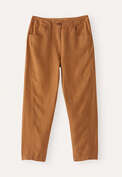 Curved-leg trousers, Toffee, webstill