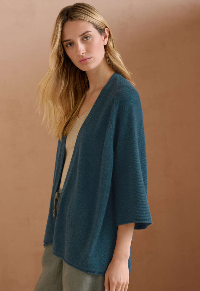 Kimono-style cardigan, Teal, completeTheLook