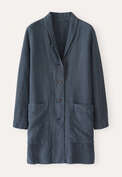 Long jacket, Dark petrol, webstill