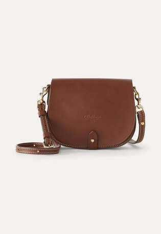 Small satchel bag, Coffee, webstill