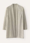 Kimono-style cardigan, Pebble, webstill