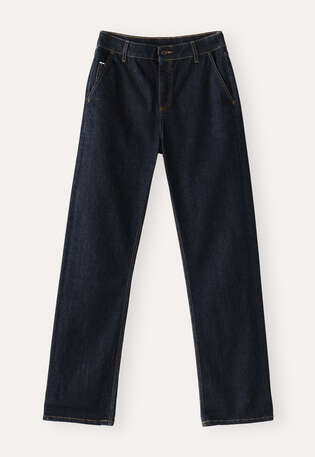 Selvedge jeans, Indigo-rinse wash, webstill