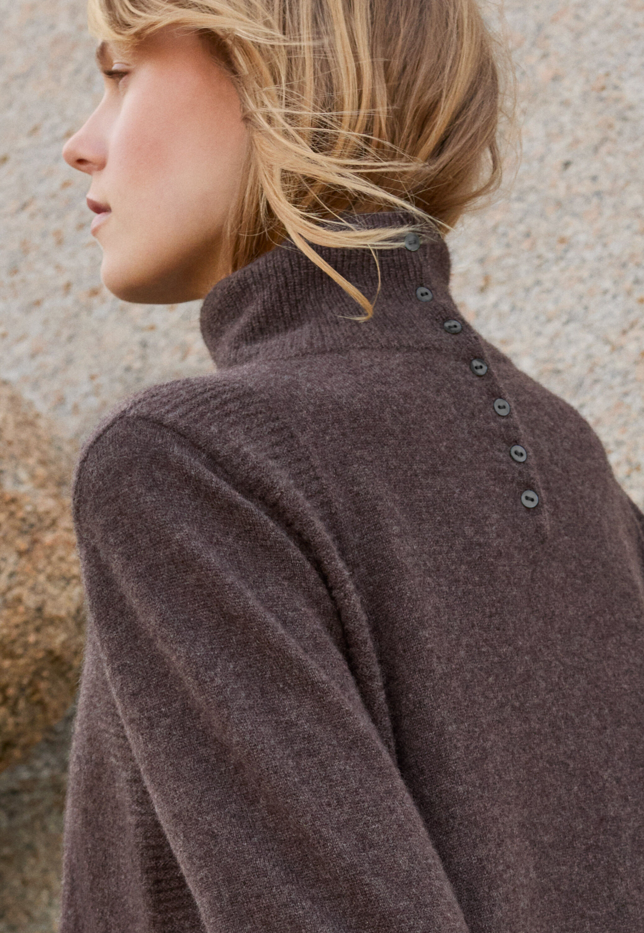 Roll-neck sweater