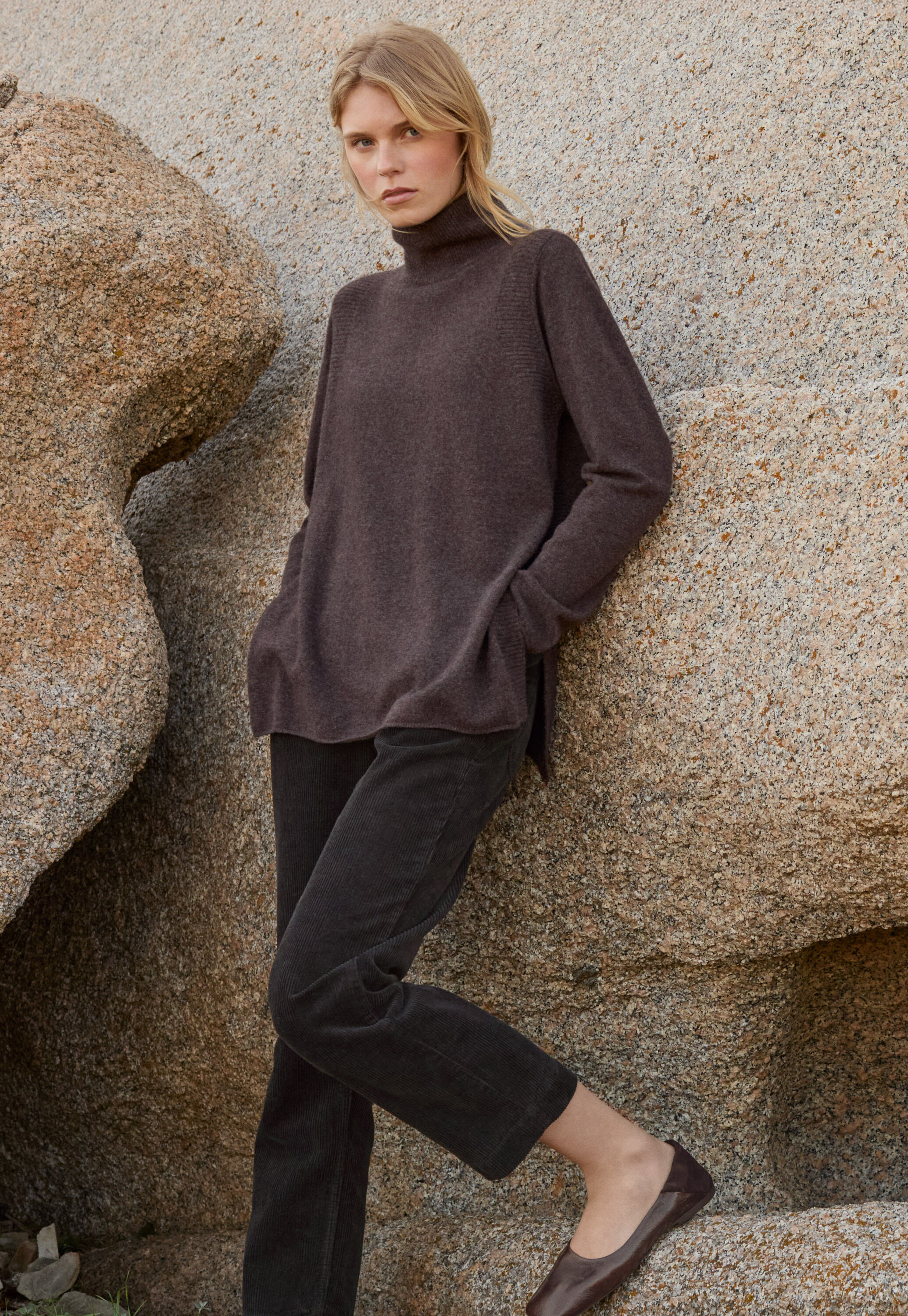 Edge-to-edge cardigan