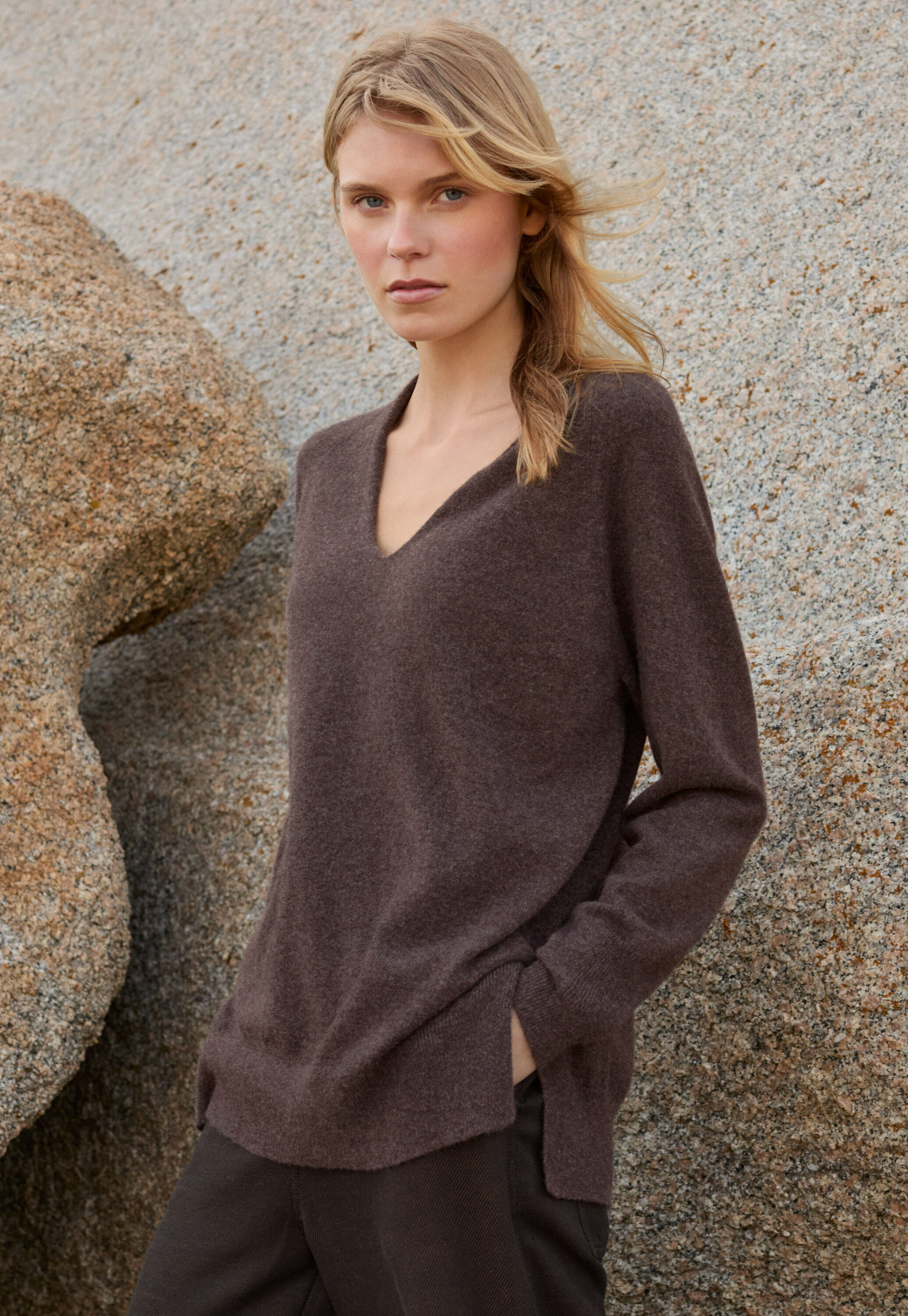 Roll-neck sweater