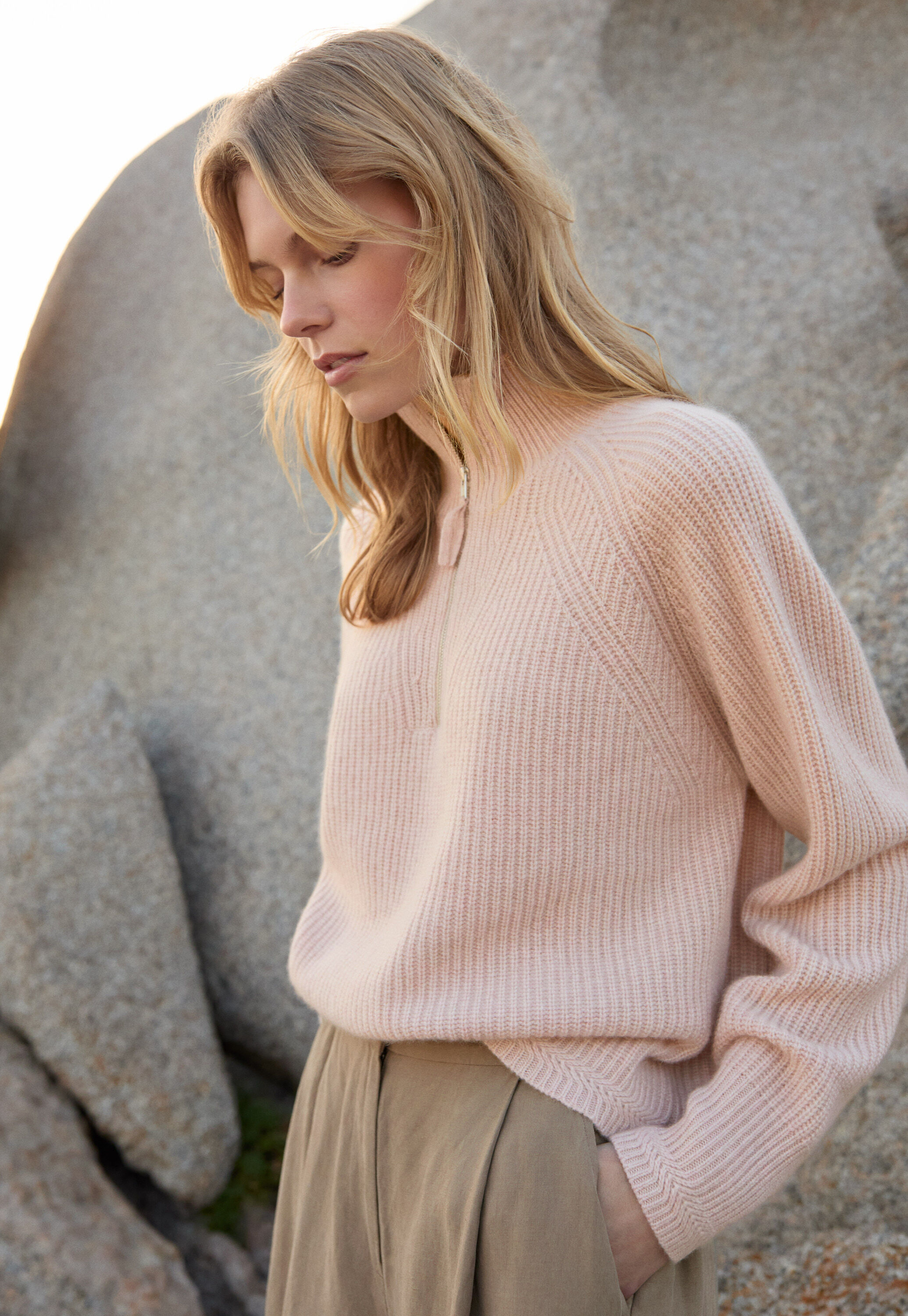 Roll-neck sweater