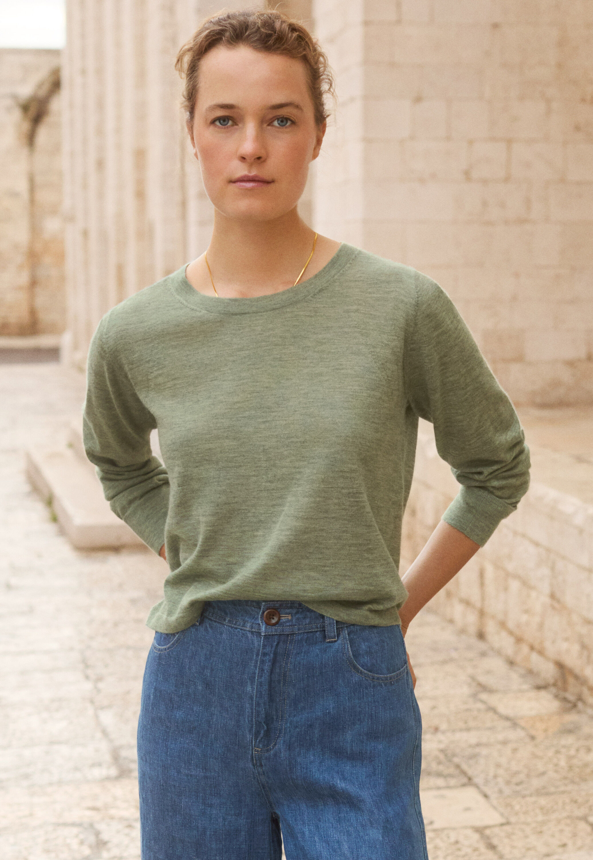 Roll-neck sweater