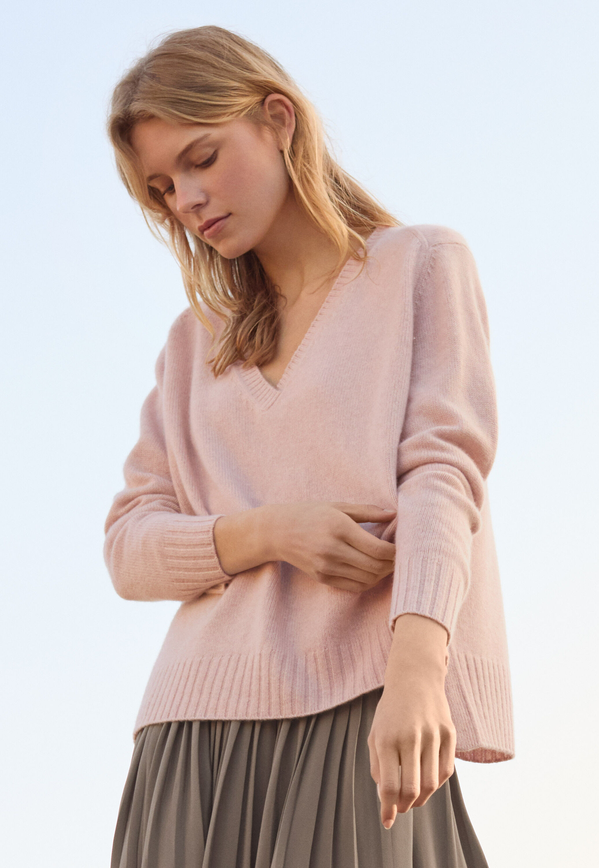 Roll-neck sweater