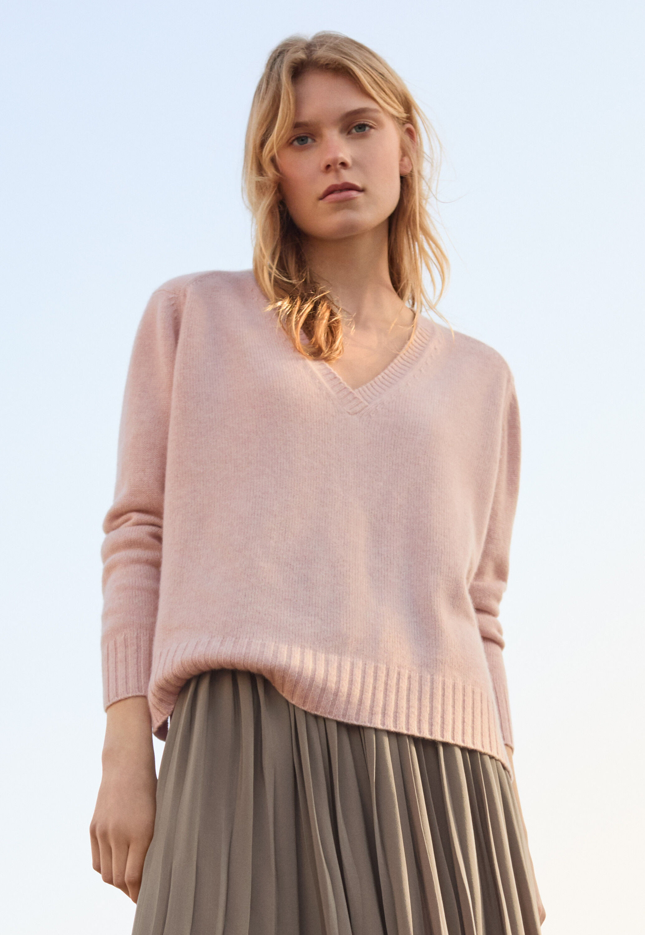 Roll-neck sweater