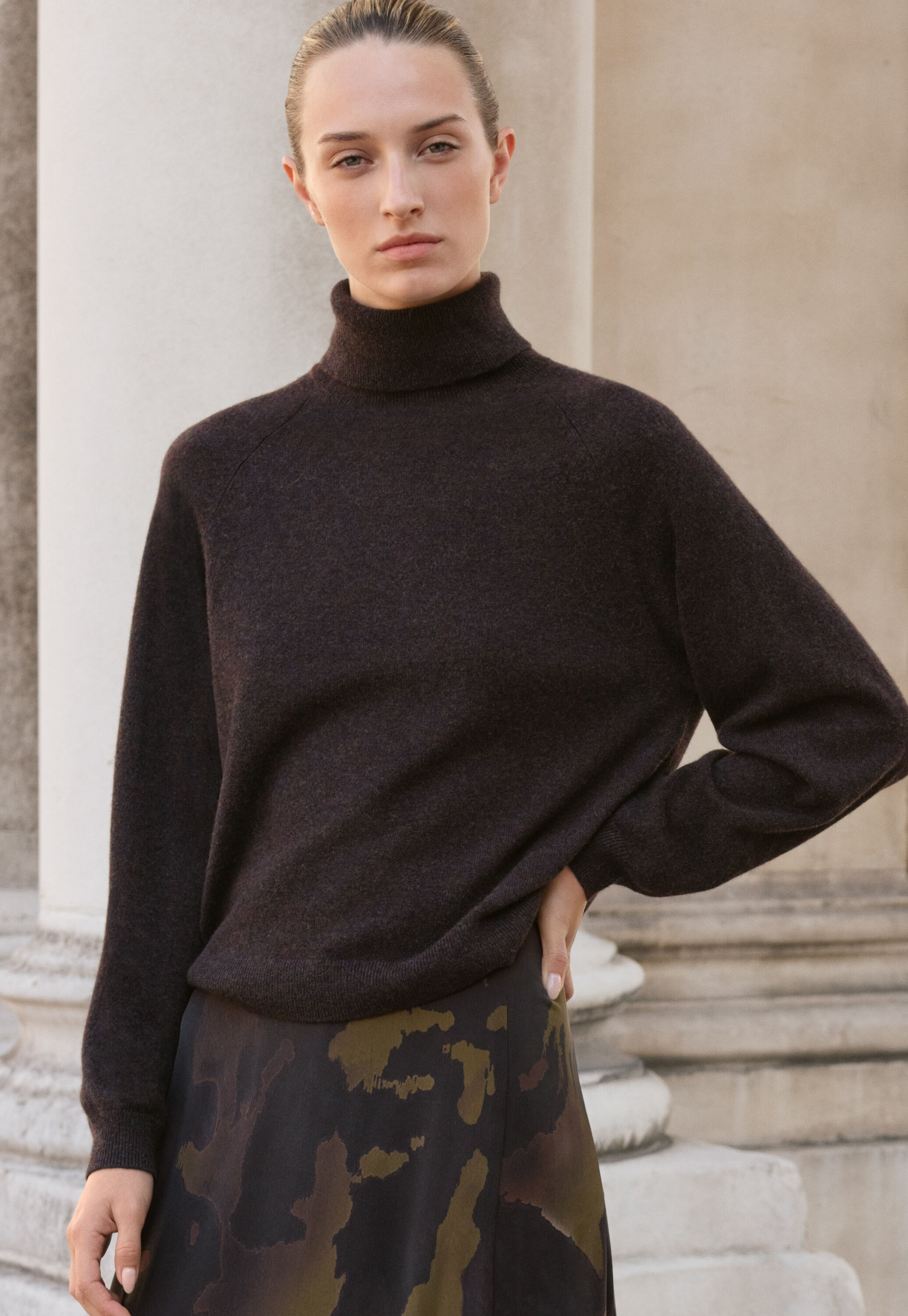 Roll-neck sweater