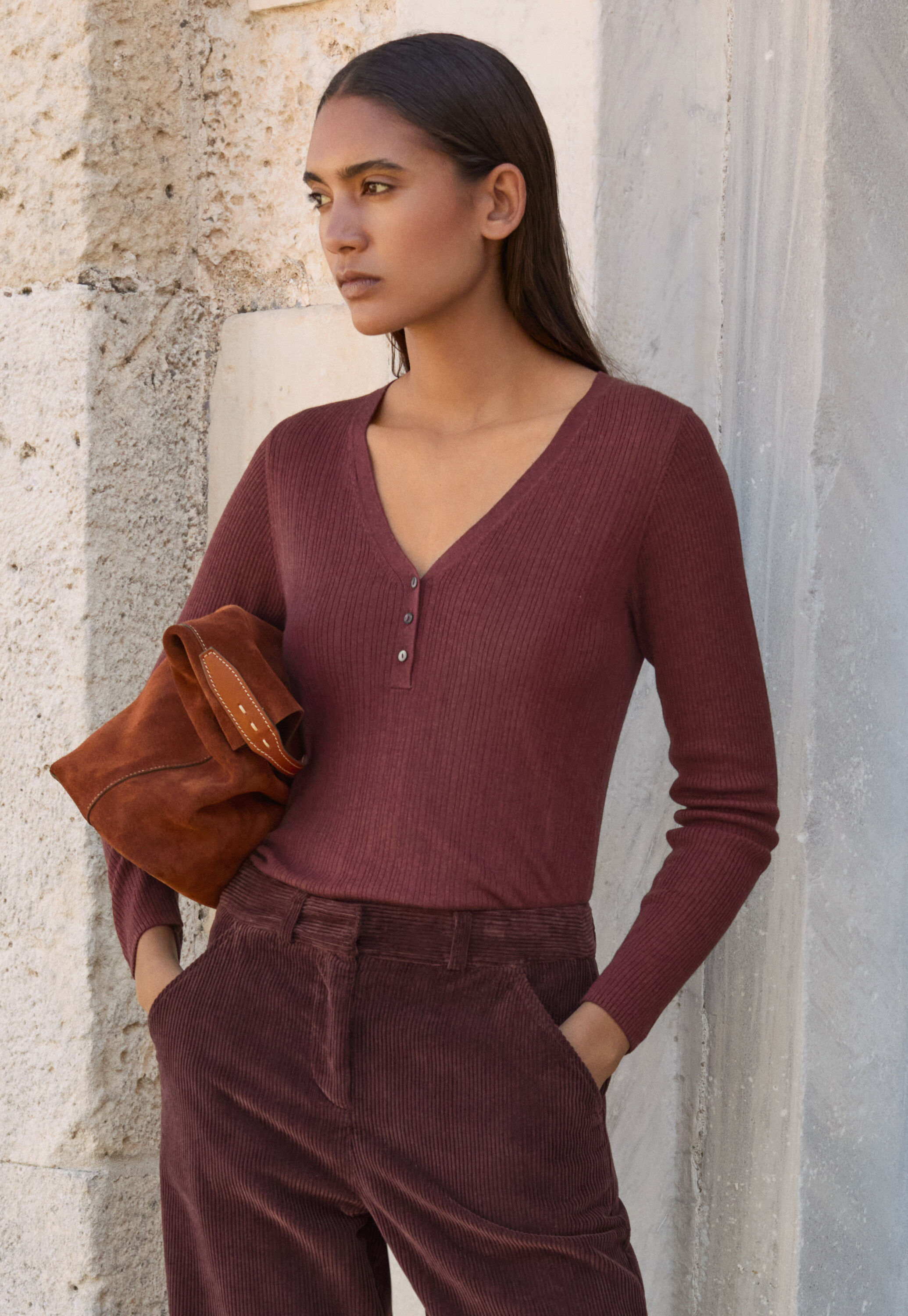 Roll-neck sweater