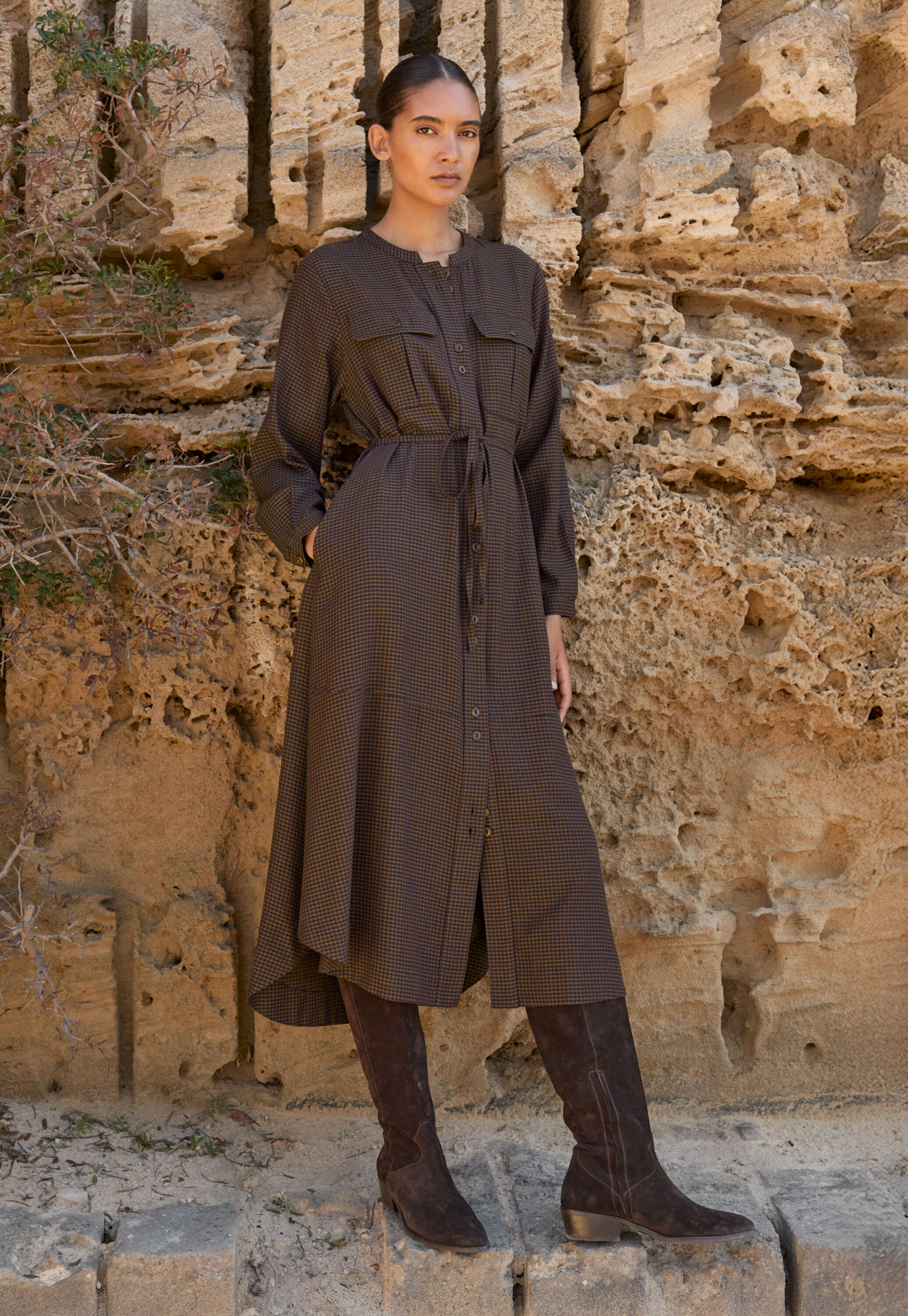 Edge-to-edge cardigan