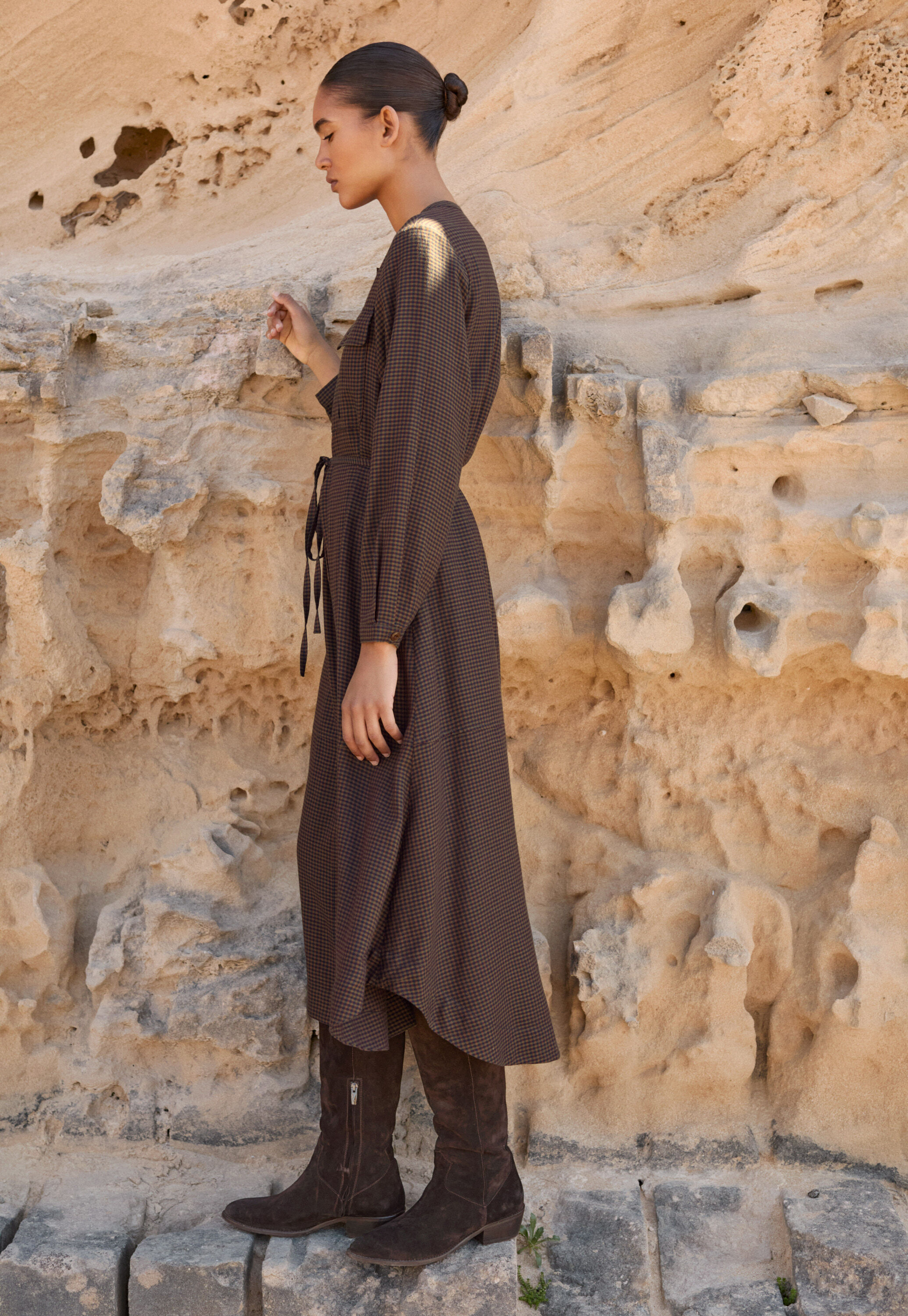 Edge-to-edge cardigan