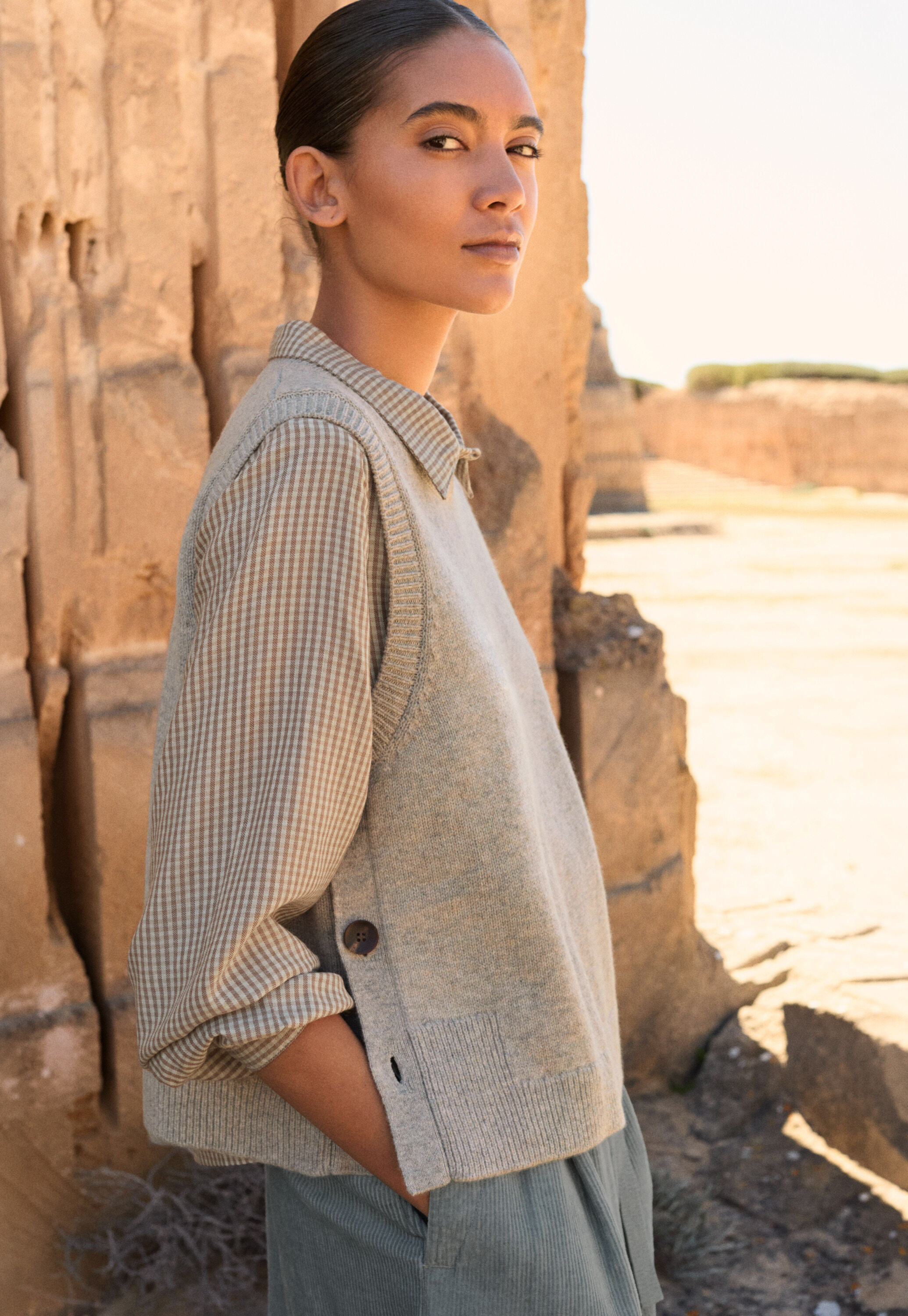 Roll-neck sweater