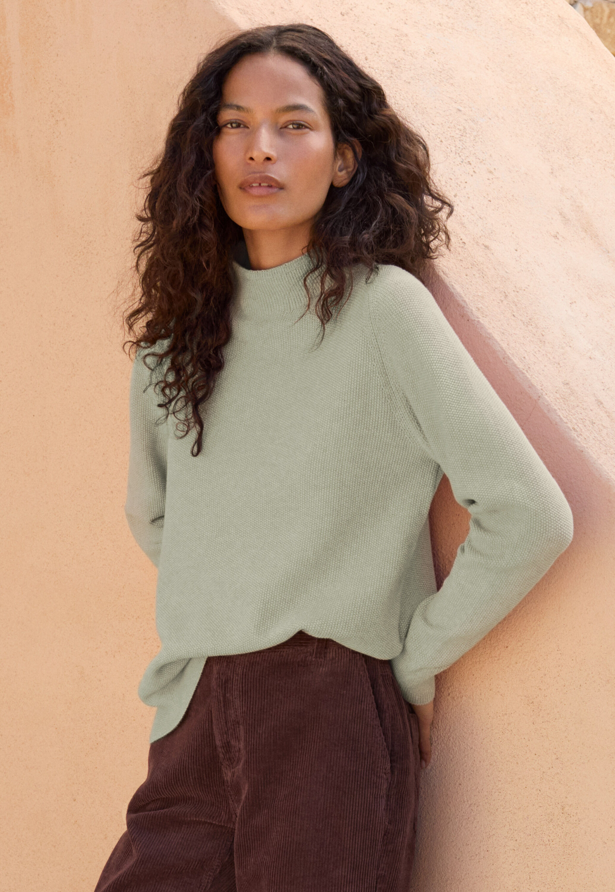 Roll-neck sweater