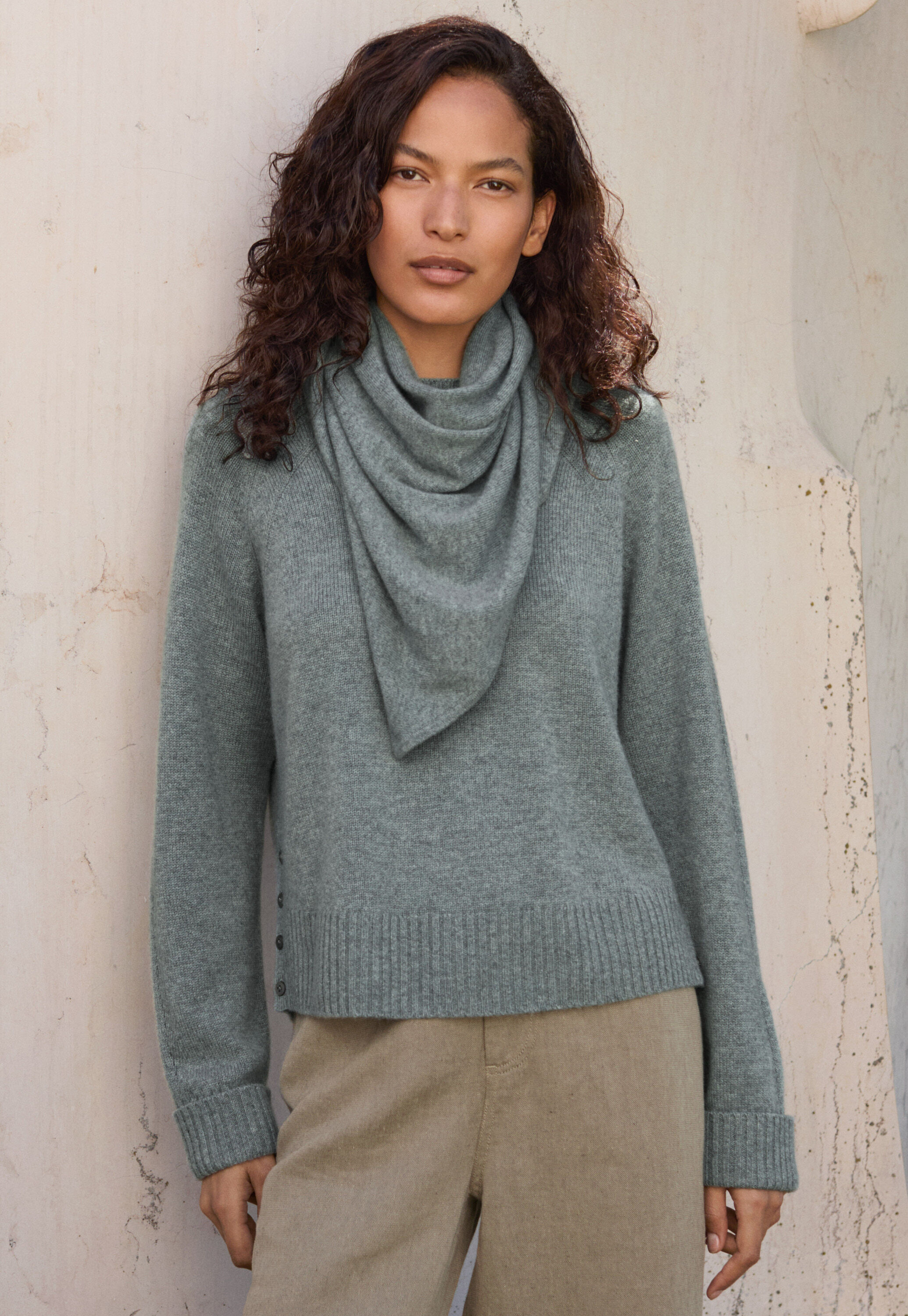 Roll-neck sweater