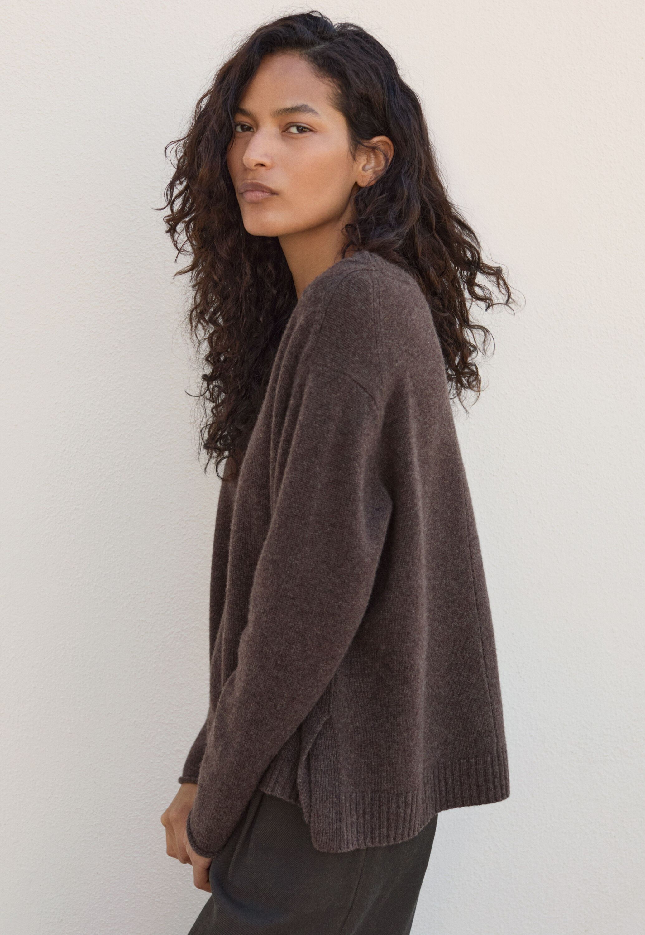 Edge-to-edge cardigan