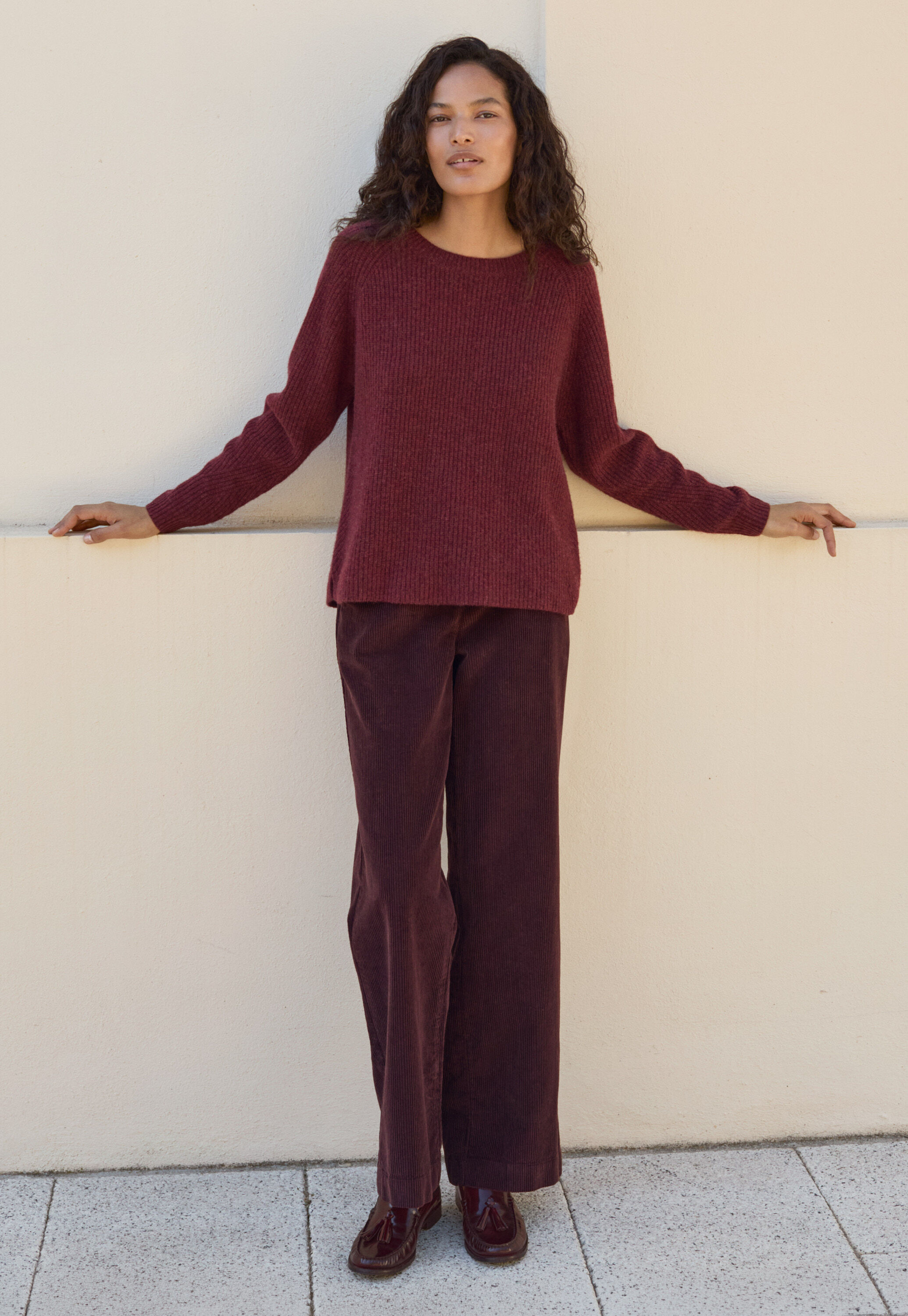 Edge-to-edge cardigan