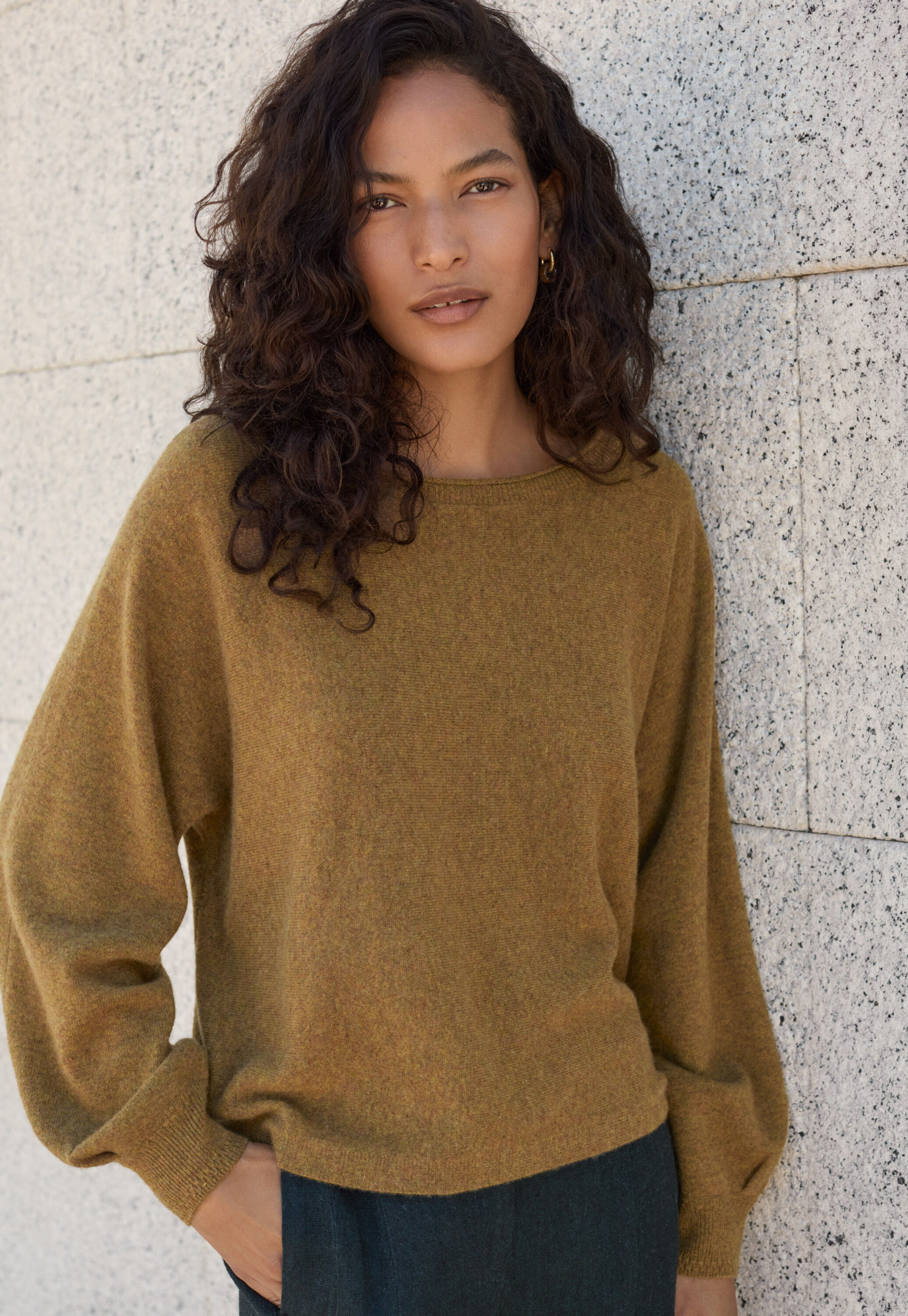 Roll-neck sweater