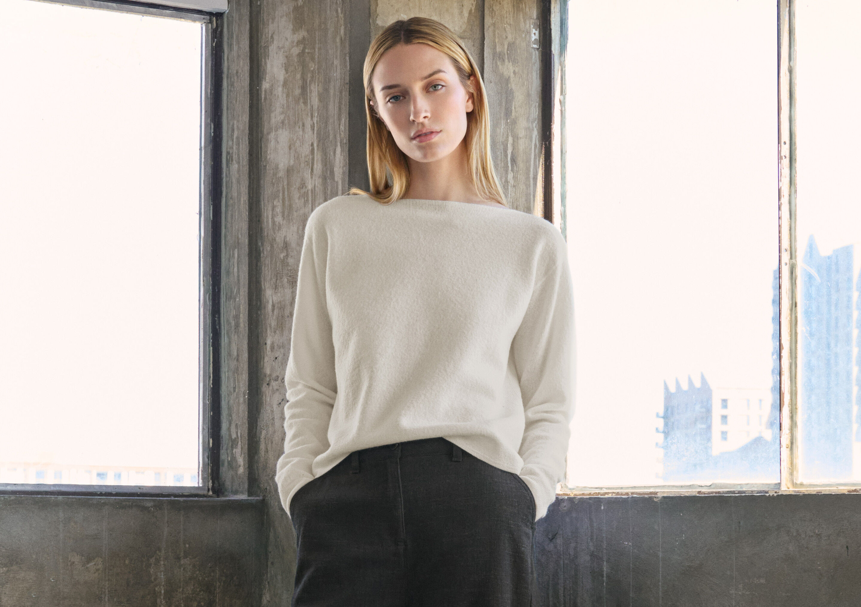 Roll-neck sweater