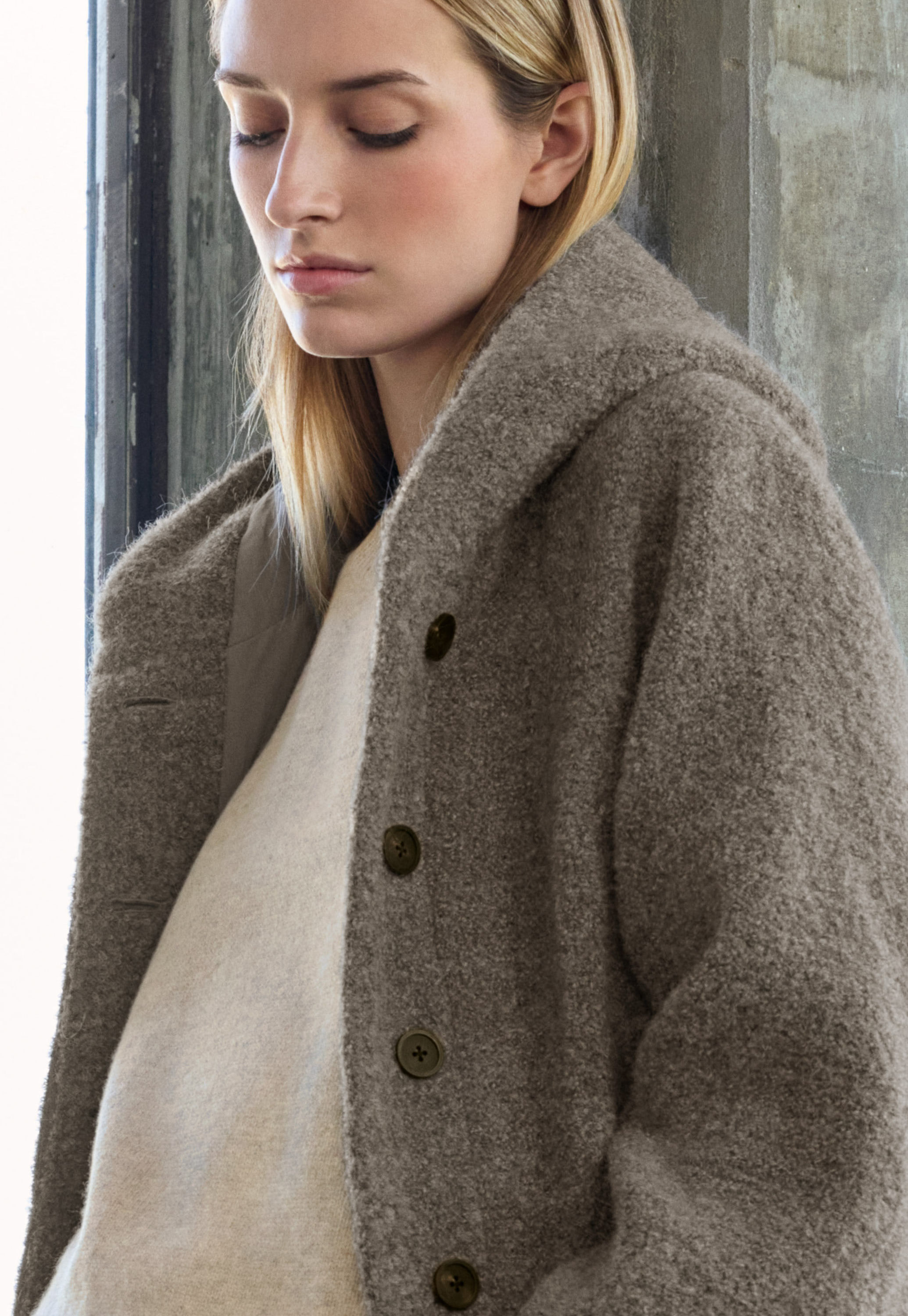 Edge-to-edge cardigan
