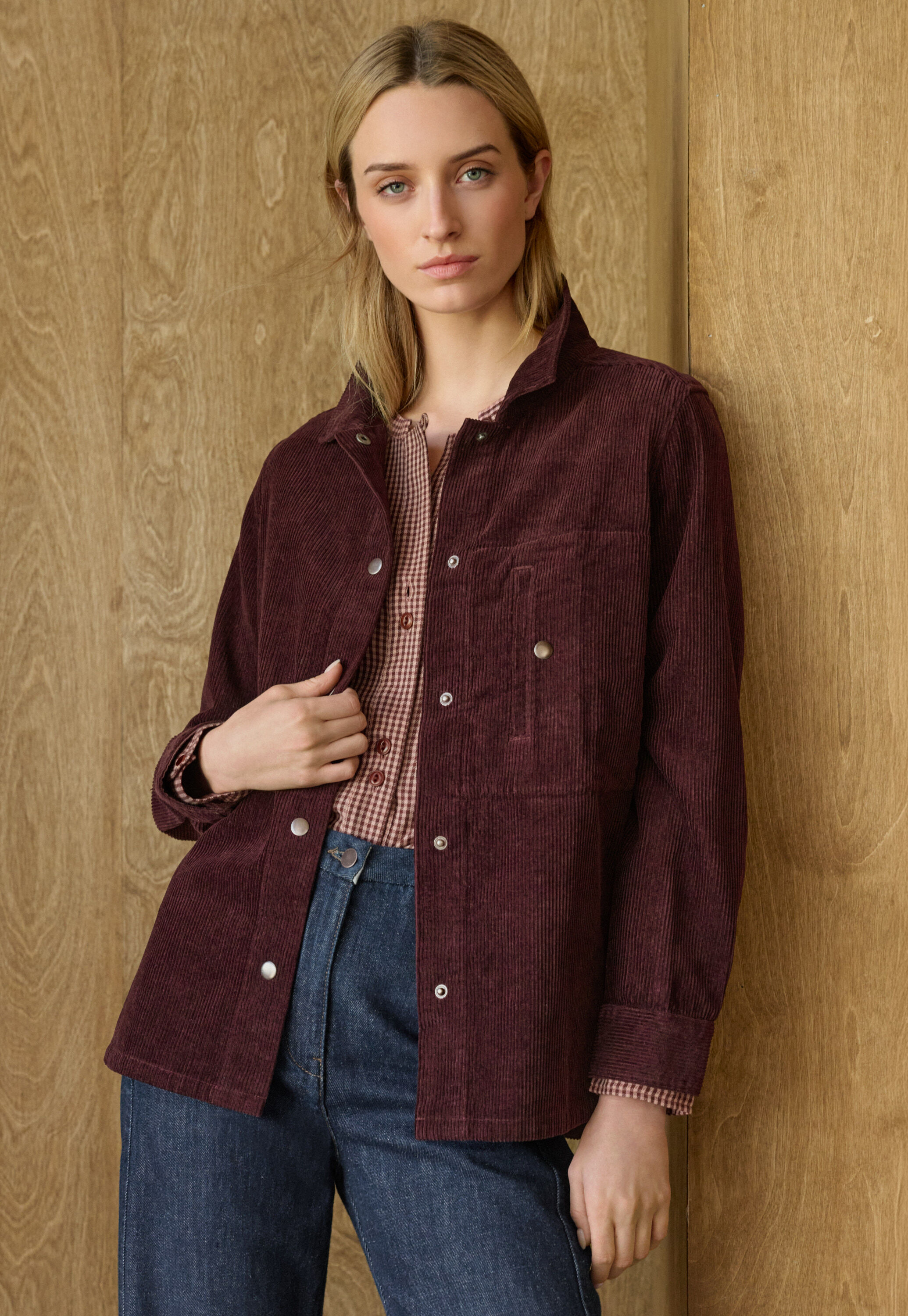 Edge-to-edge cardigan
