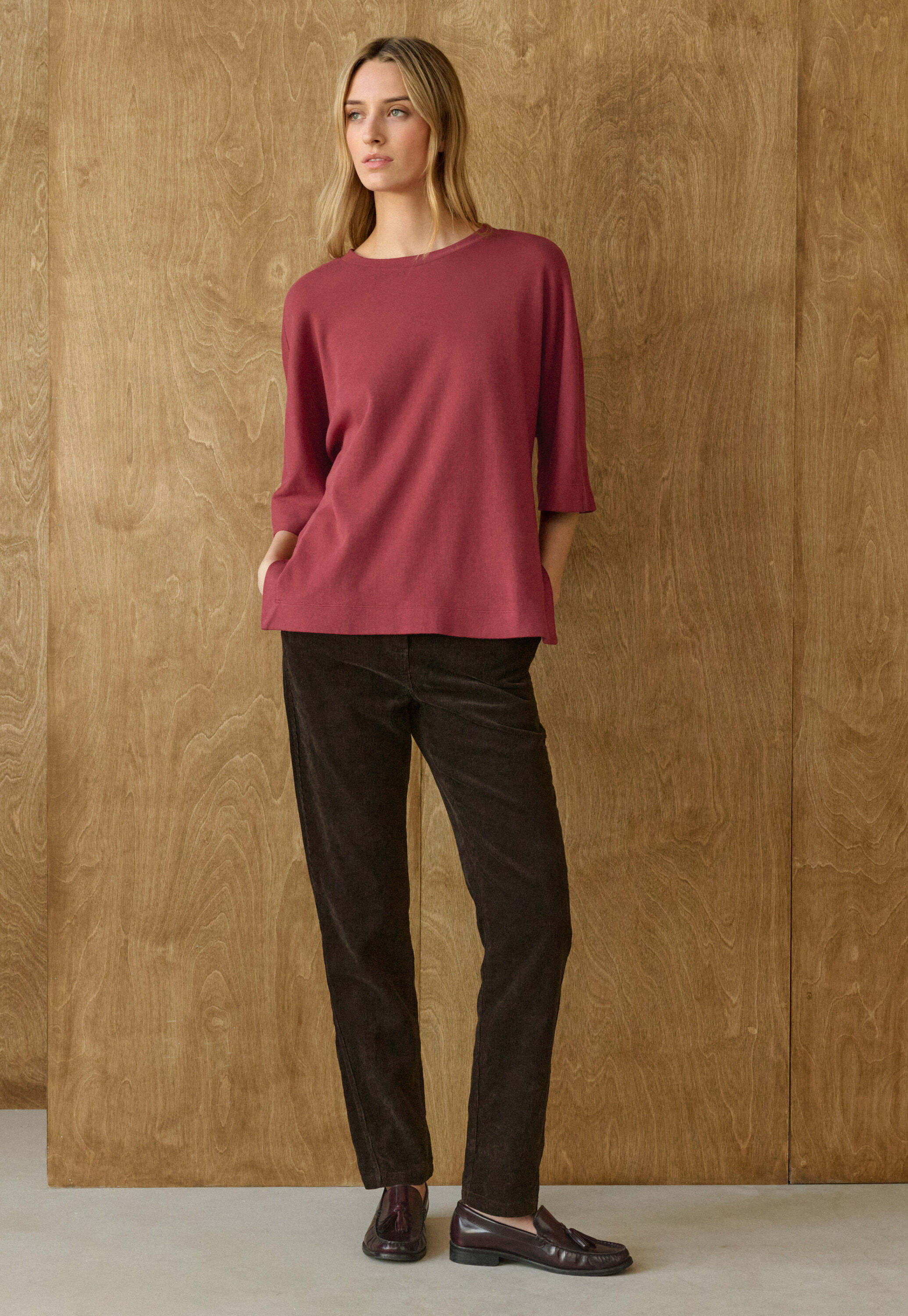 Edge-to-edge cardigan