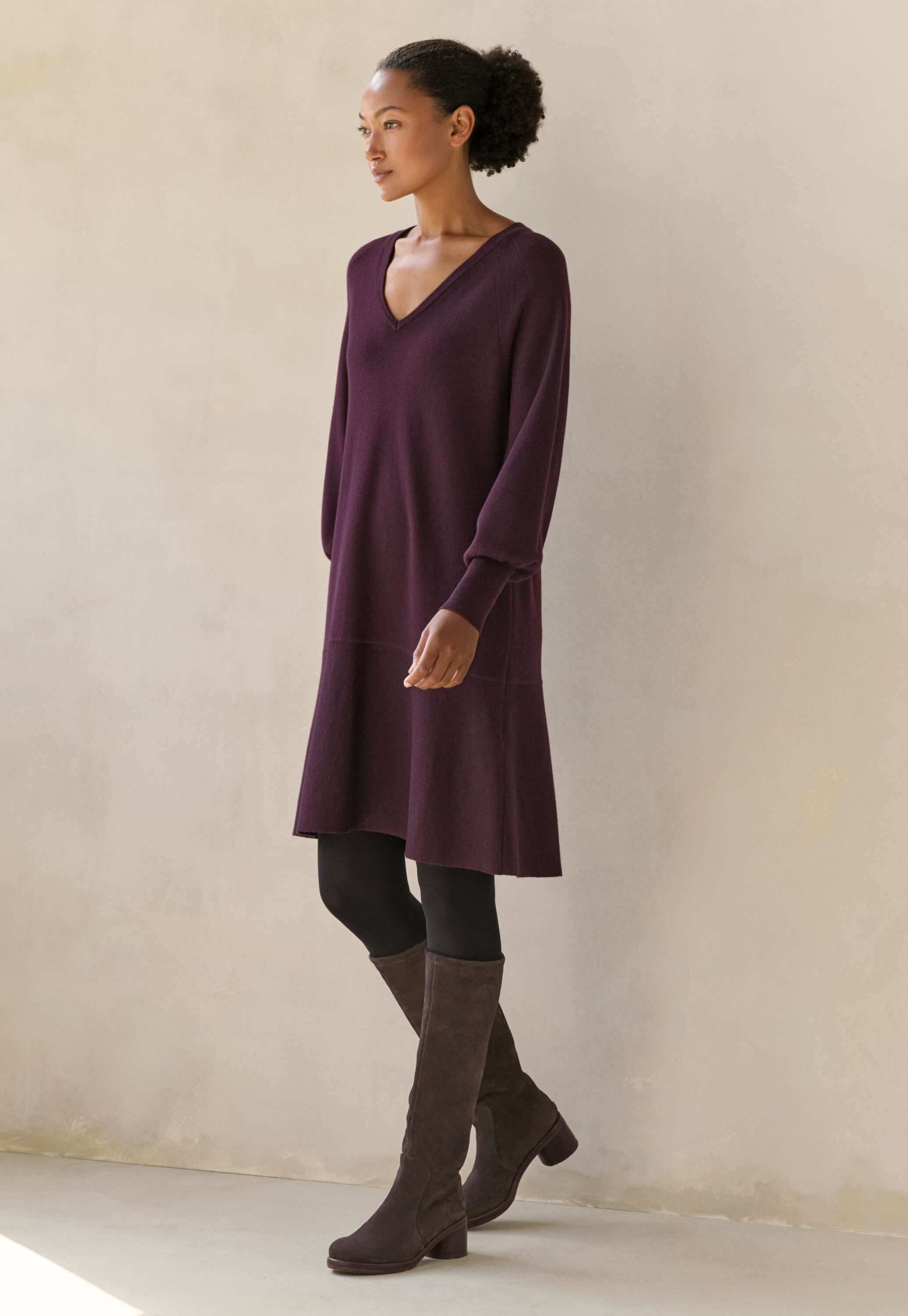 Edge-to-edge cardigan