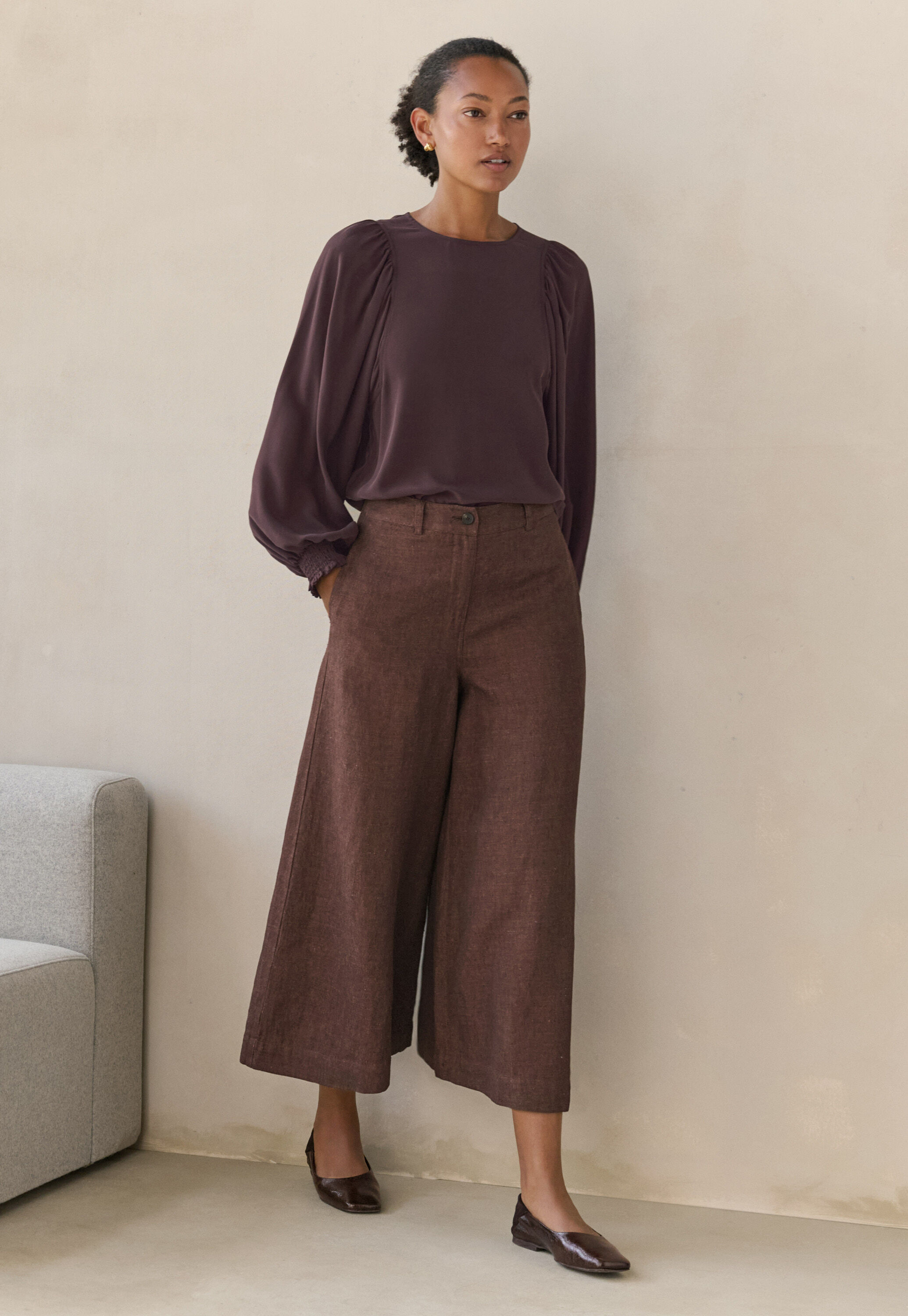 Edge-to-edge cardigan