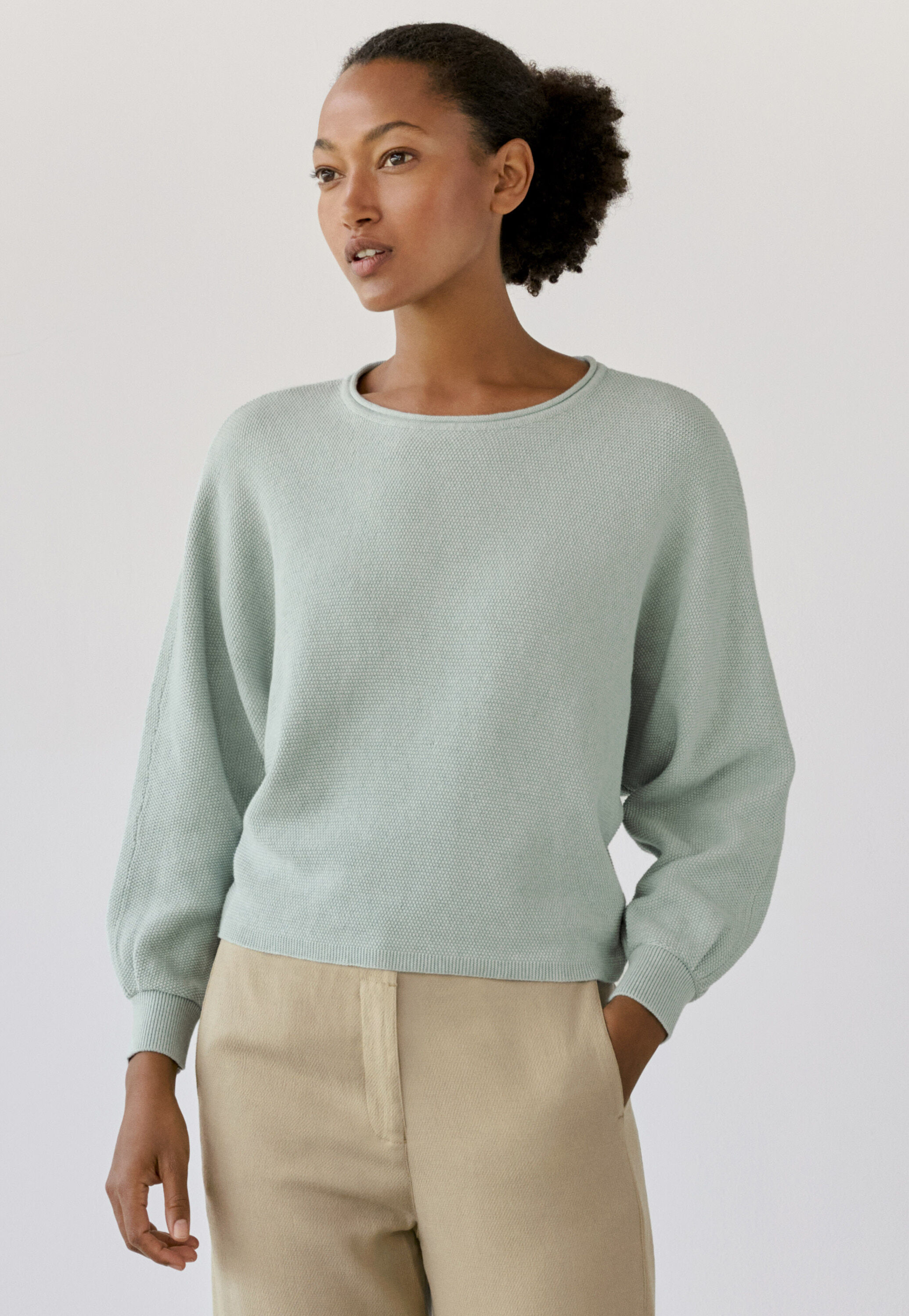 Roll-neck sweater