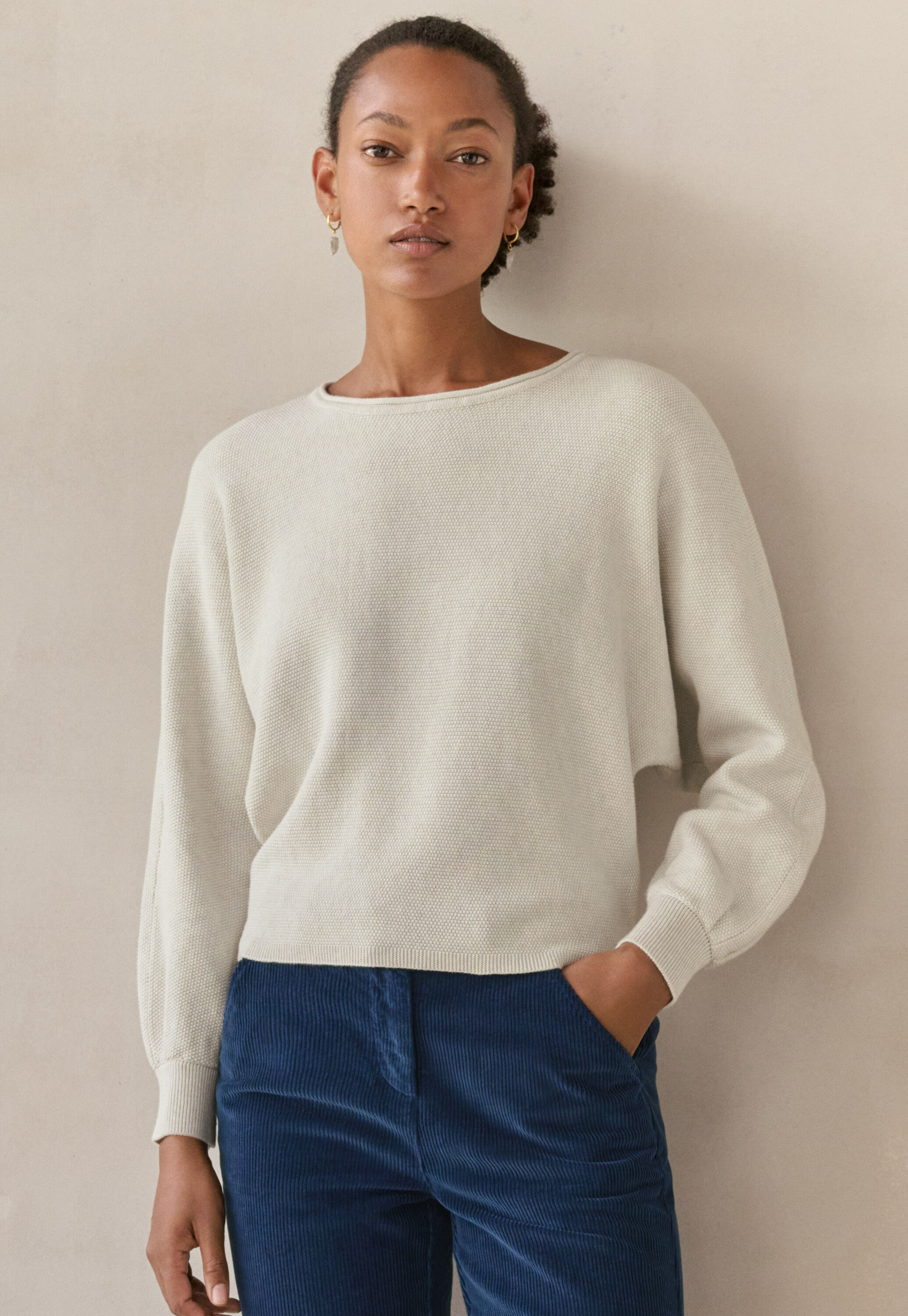 Roll-neck sweater