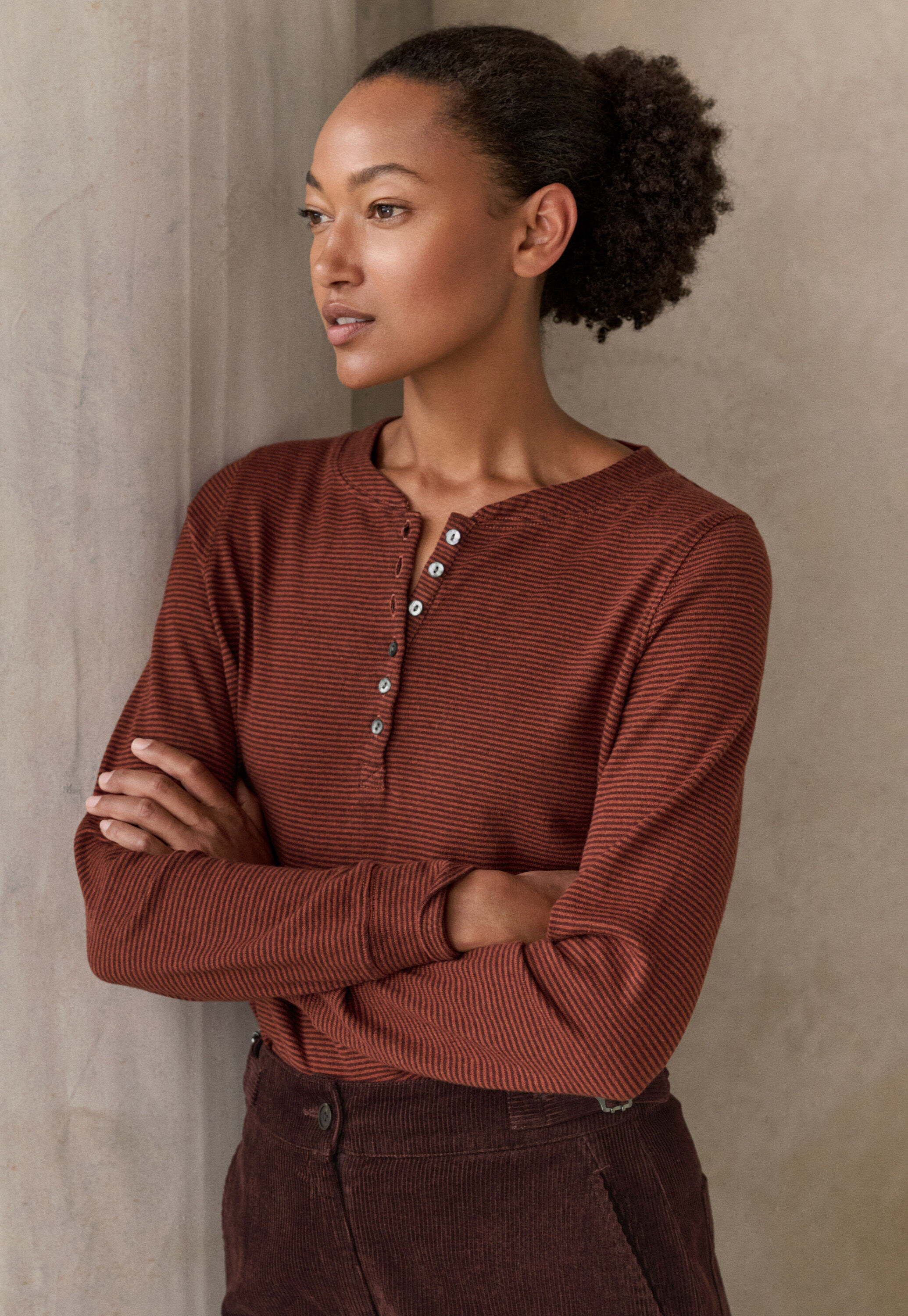 Edge-to-edge cardigan