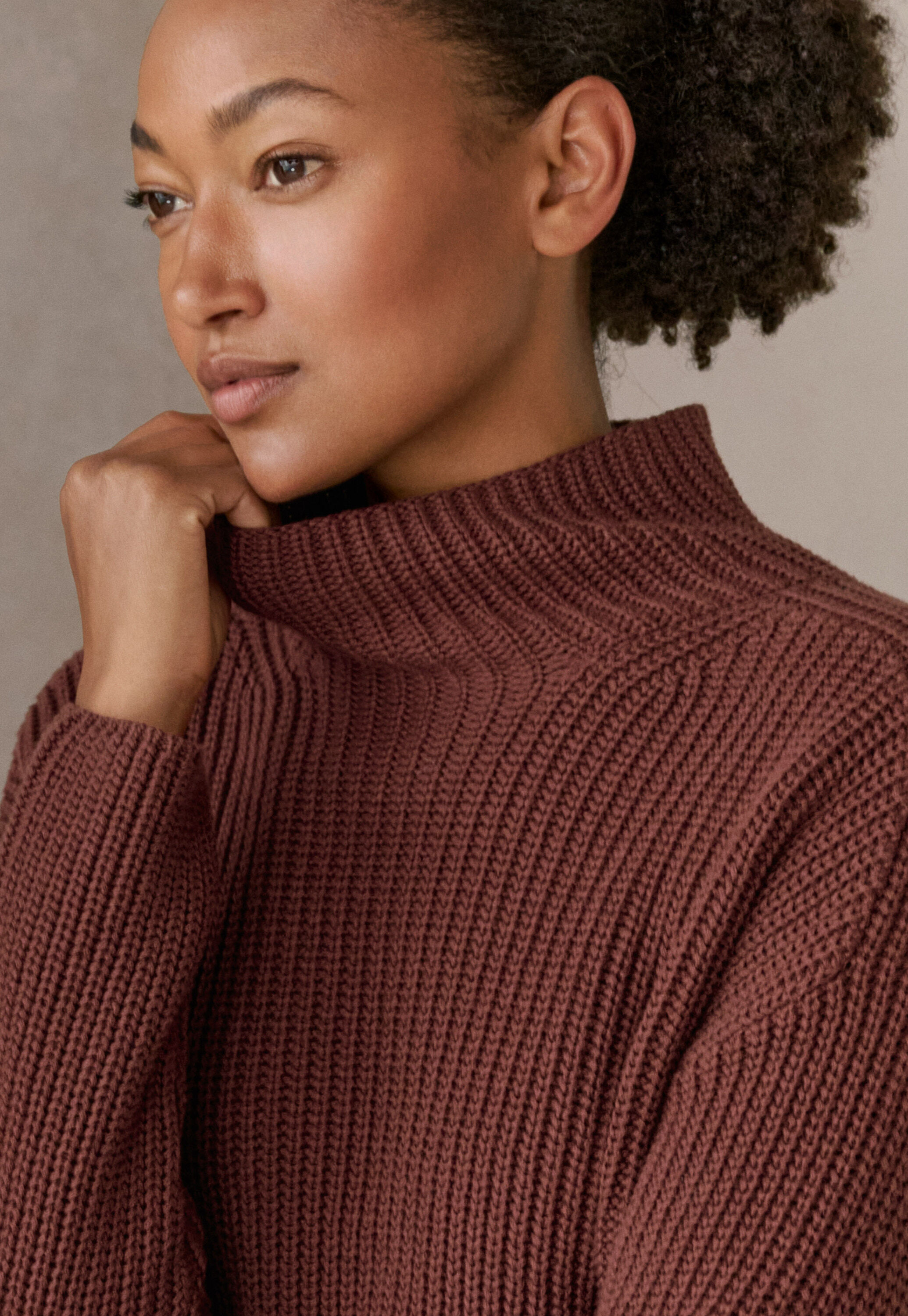 Peplum-detail dress