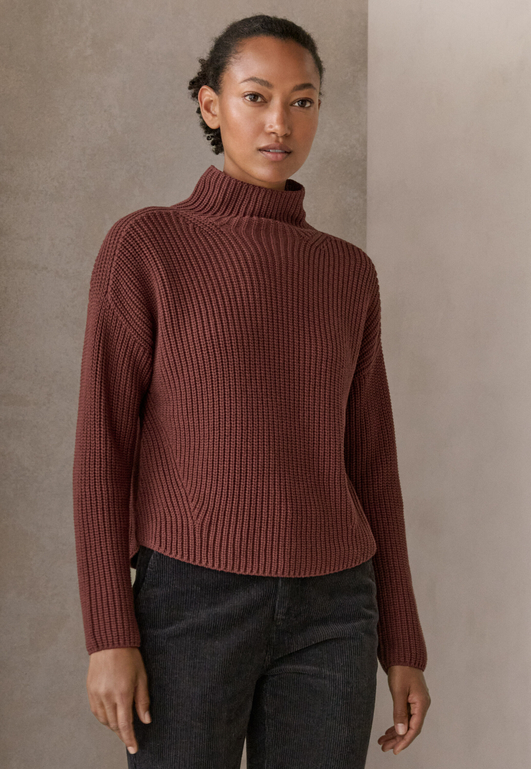 Edge-to-edge cardigan