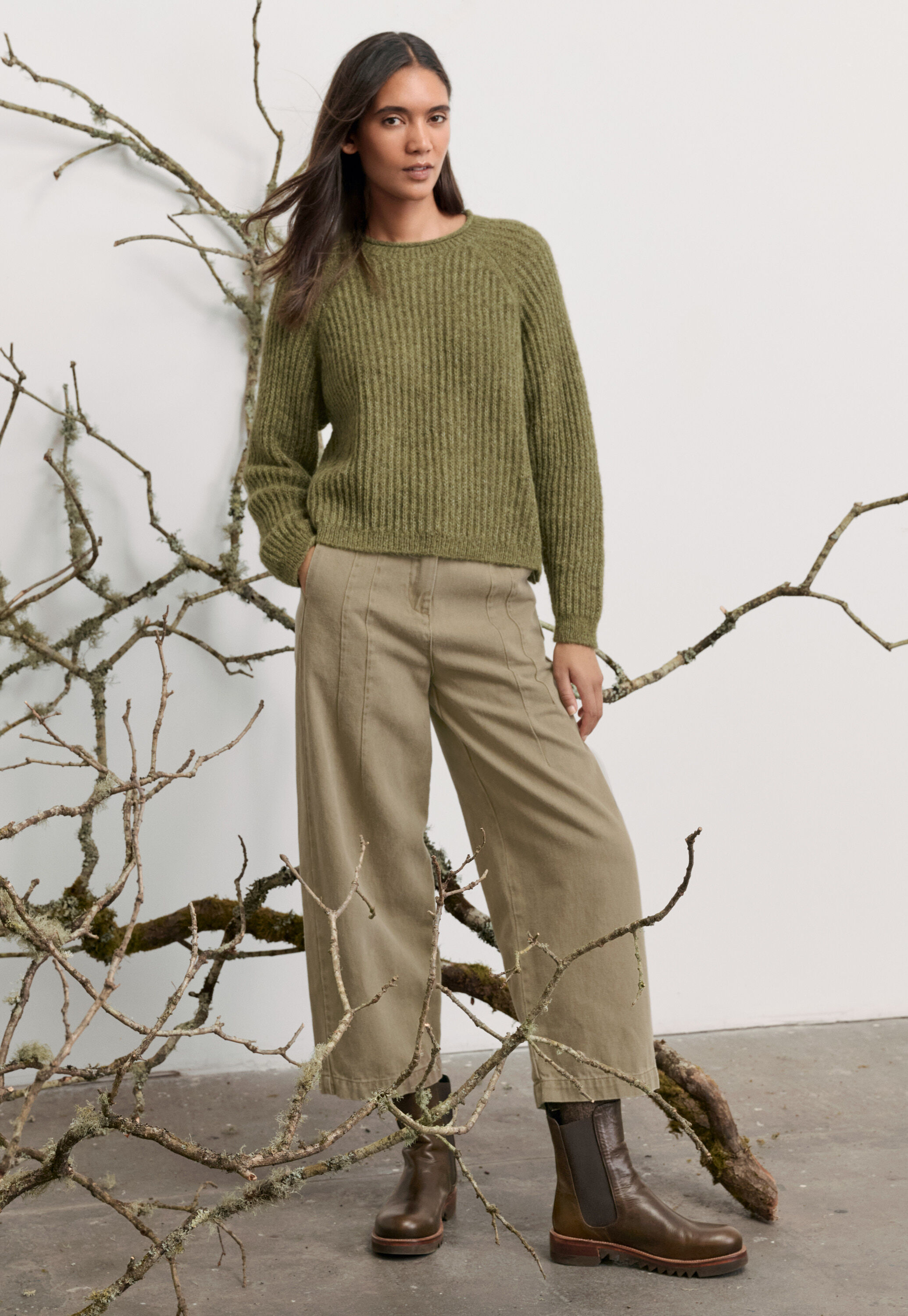 Edge-to-edge cardigan