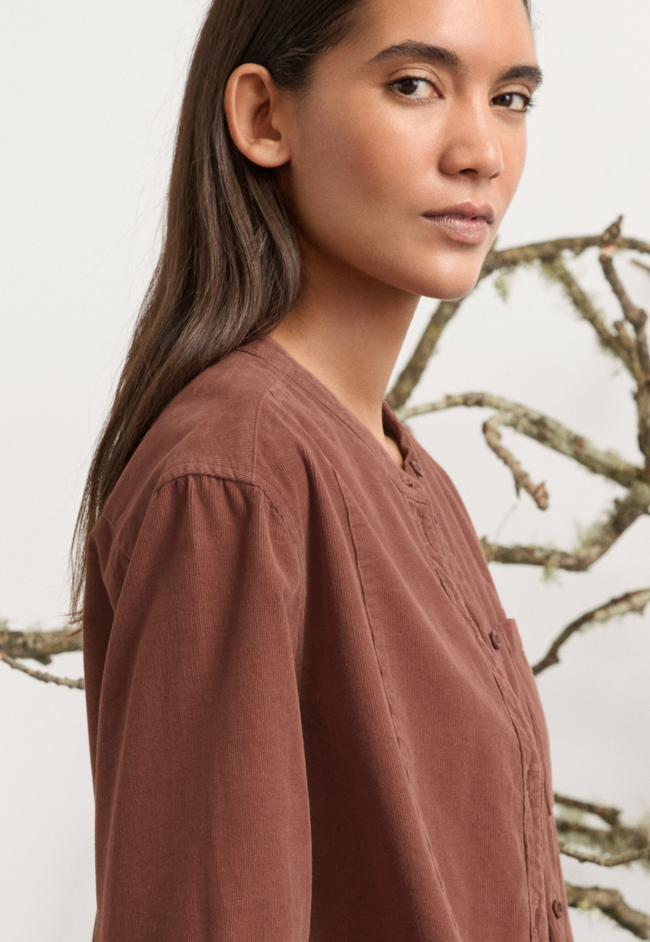 Edge-to-edge cardigan