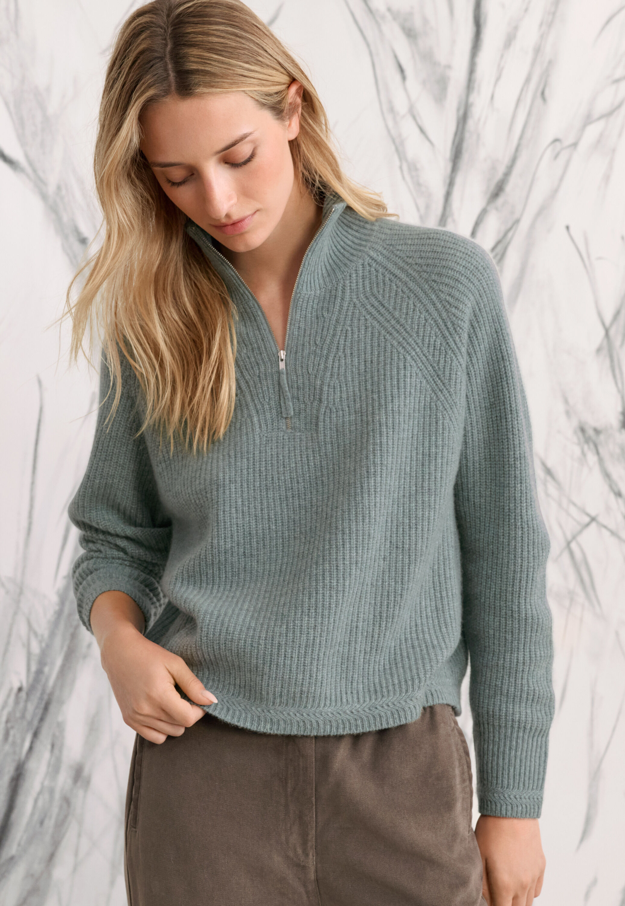 Roll-neck sweater