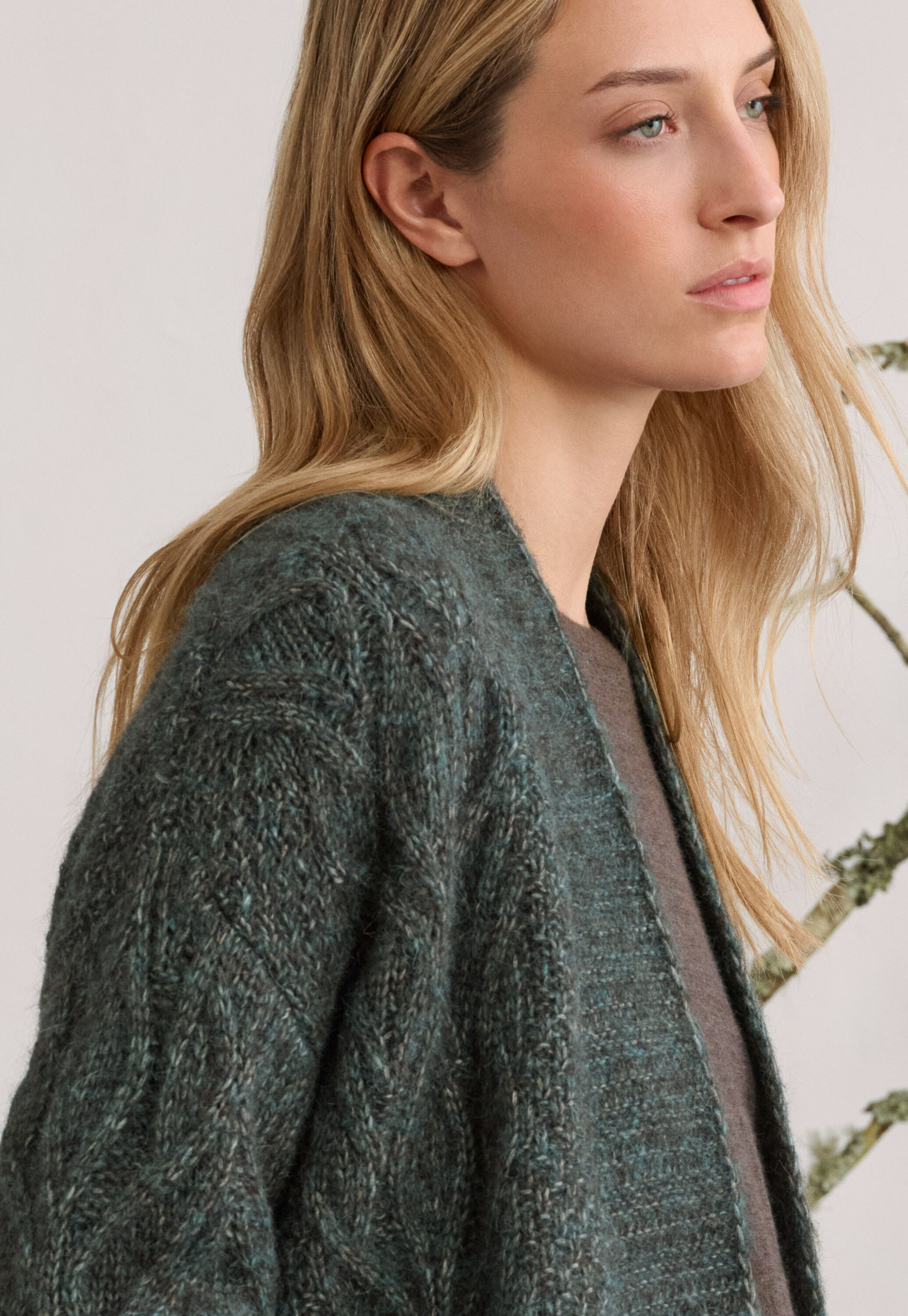 Button-through sweater