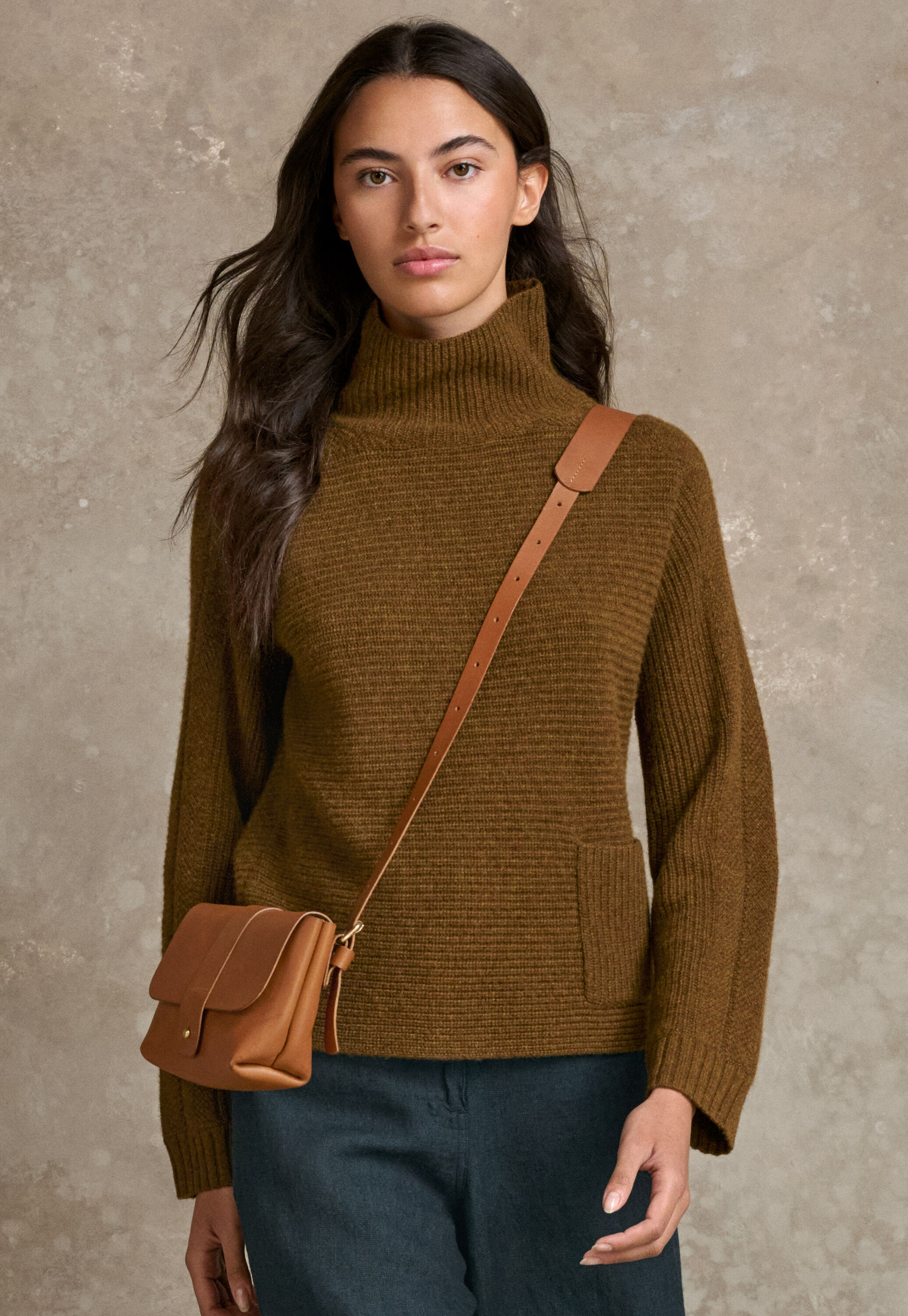 Roll-neck sweater