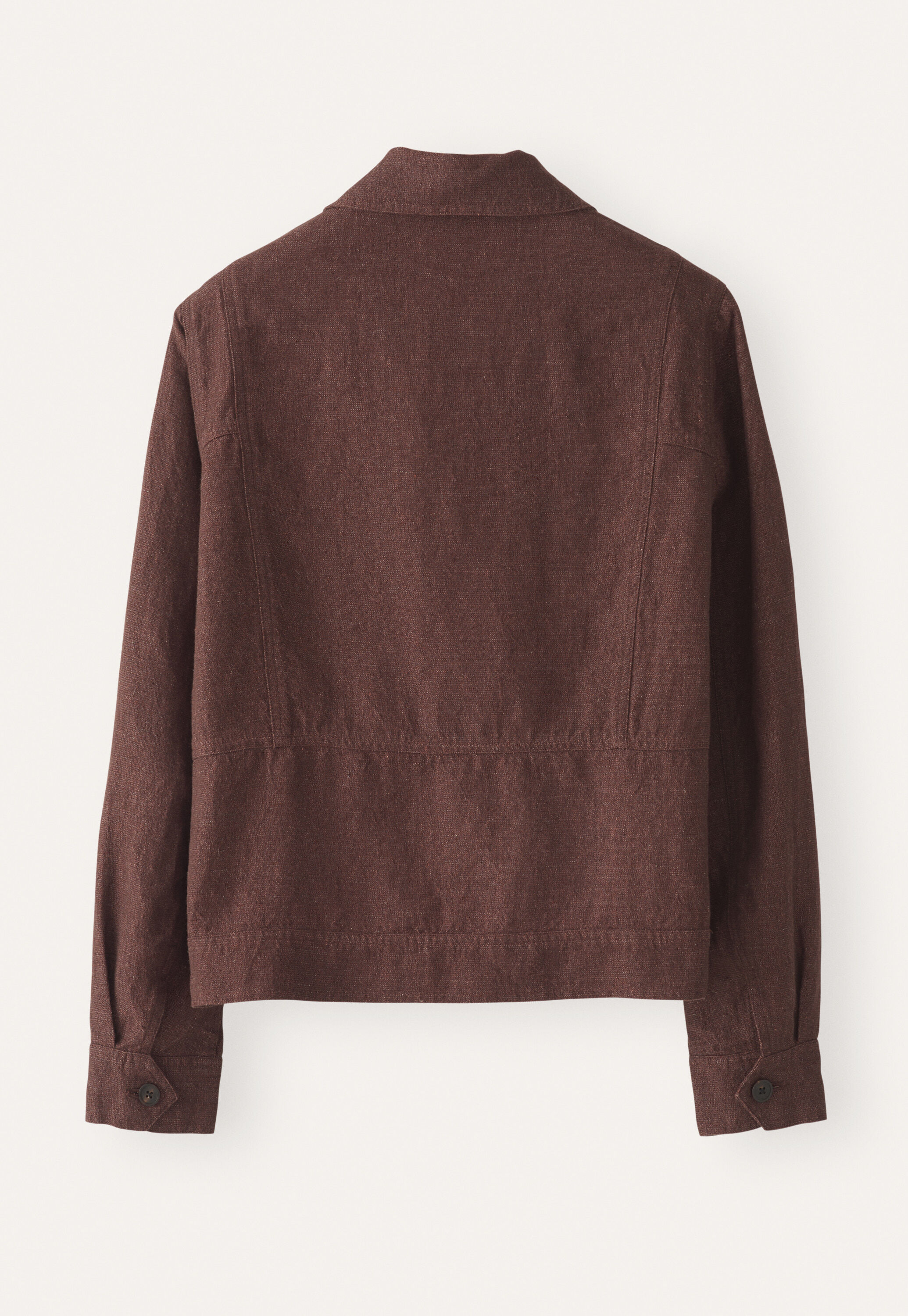 Boxy jacket, Blush brown, large