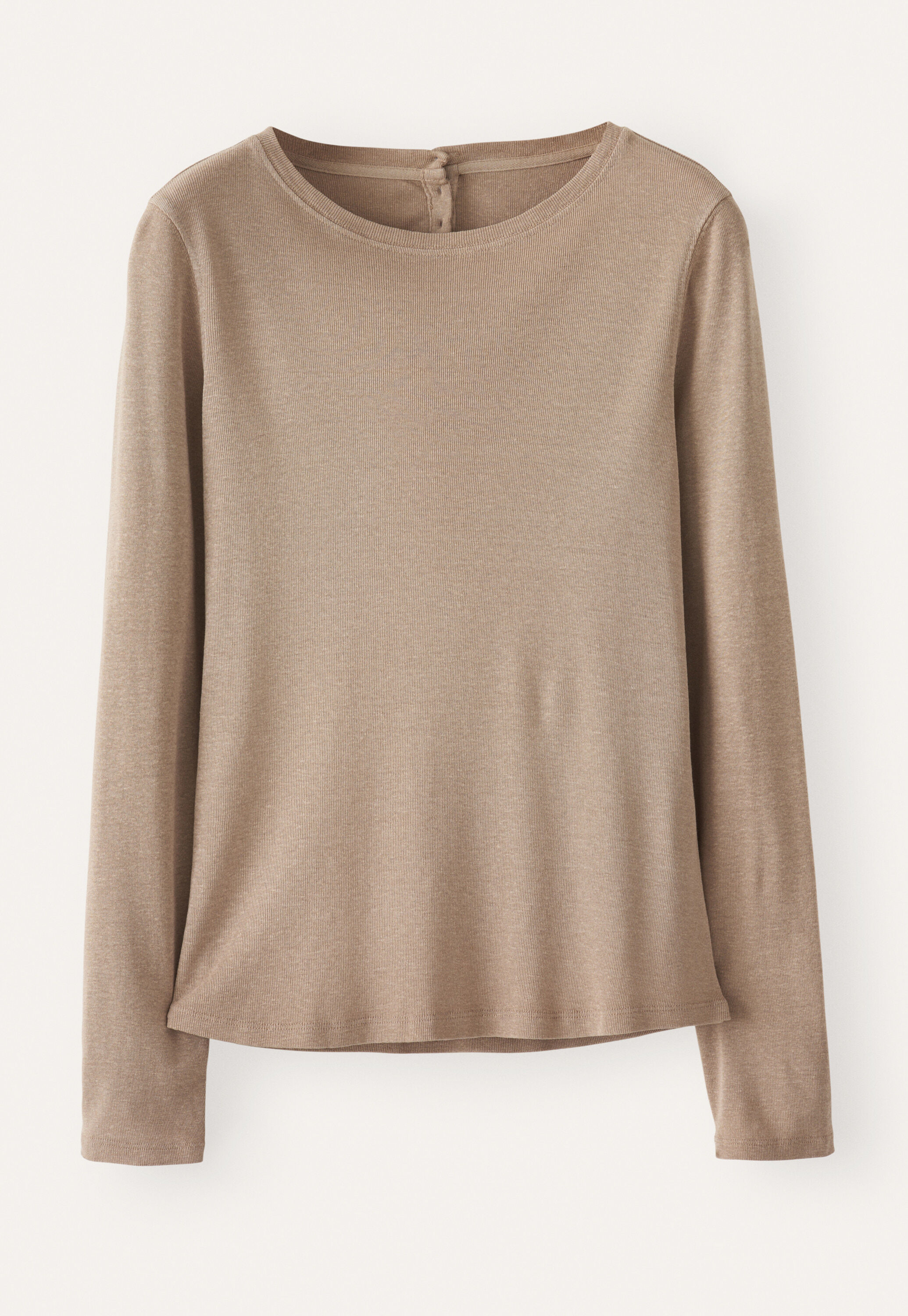 Peplum-detail dress