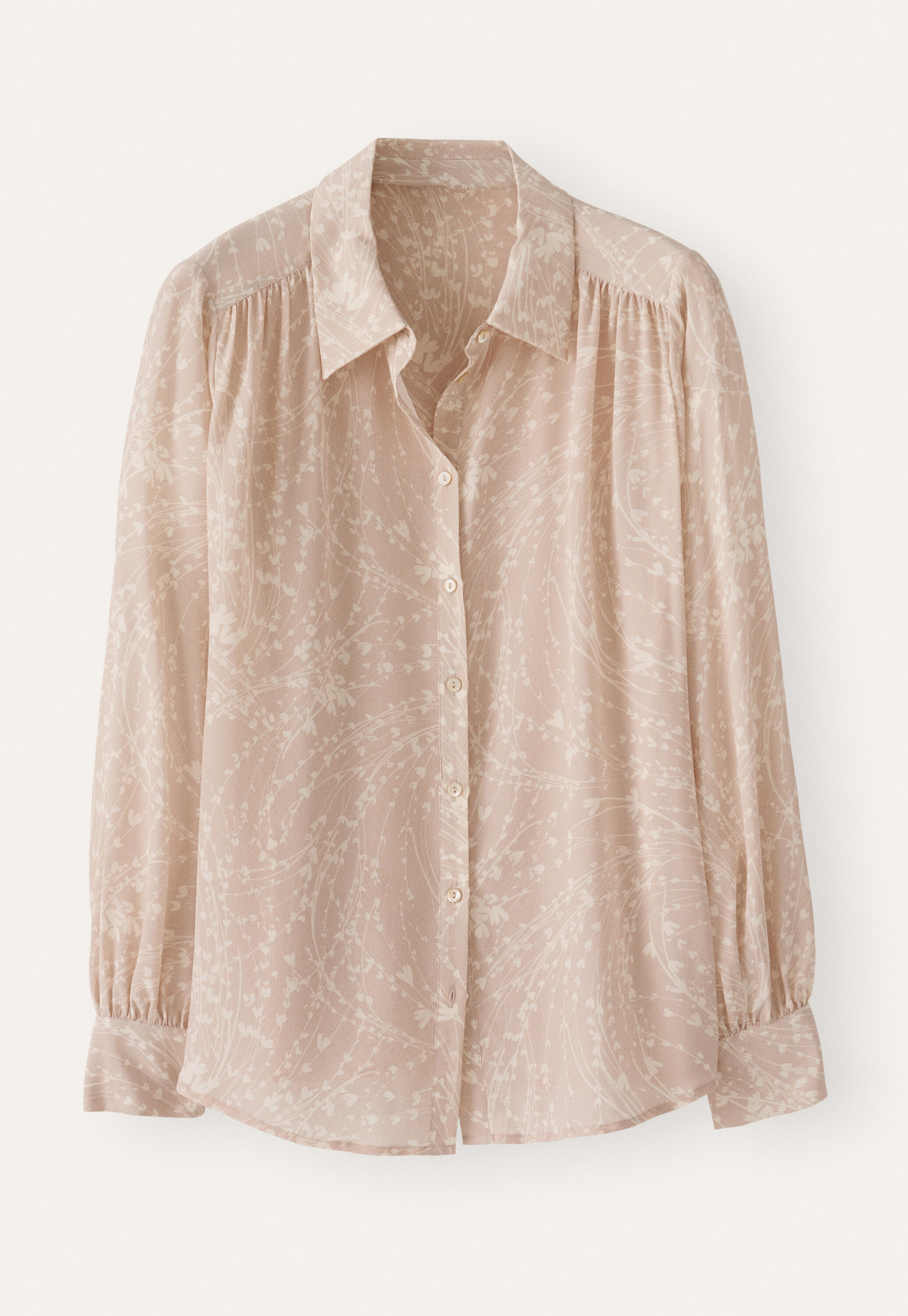 Peplum-detail dress