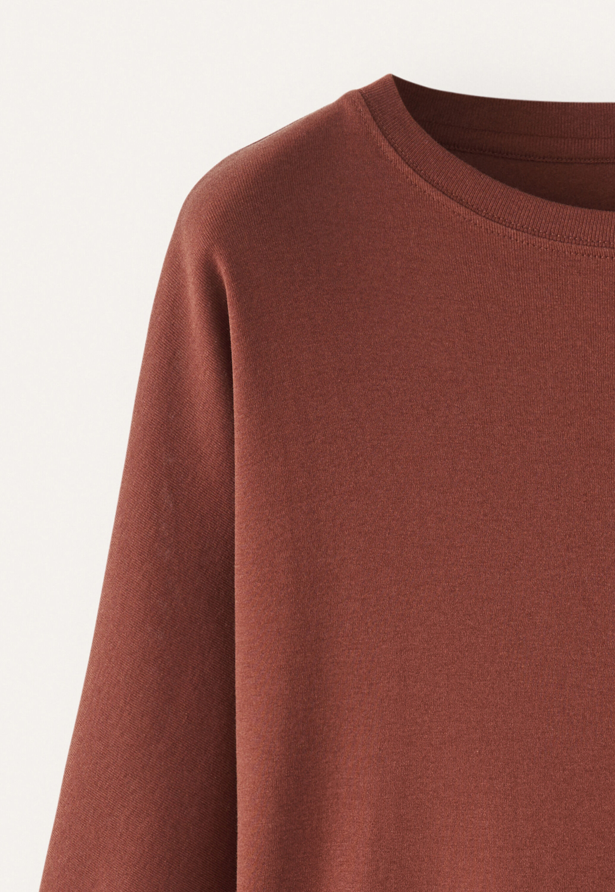 Dolman sleeve top, Dark copper, large