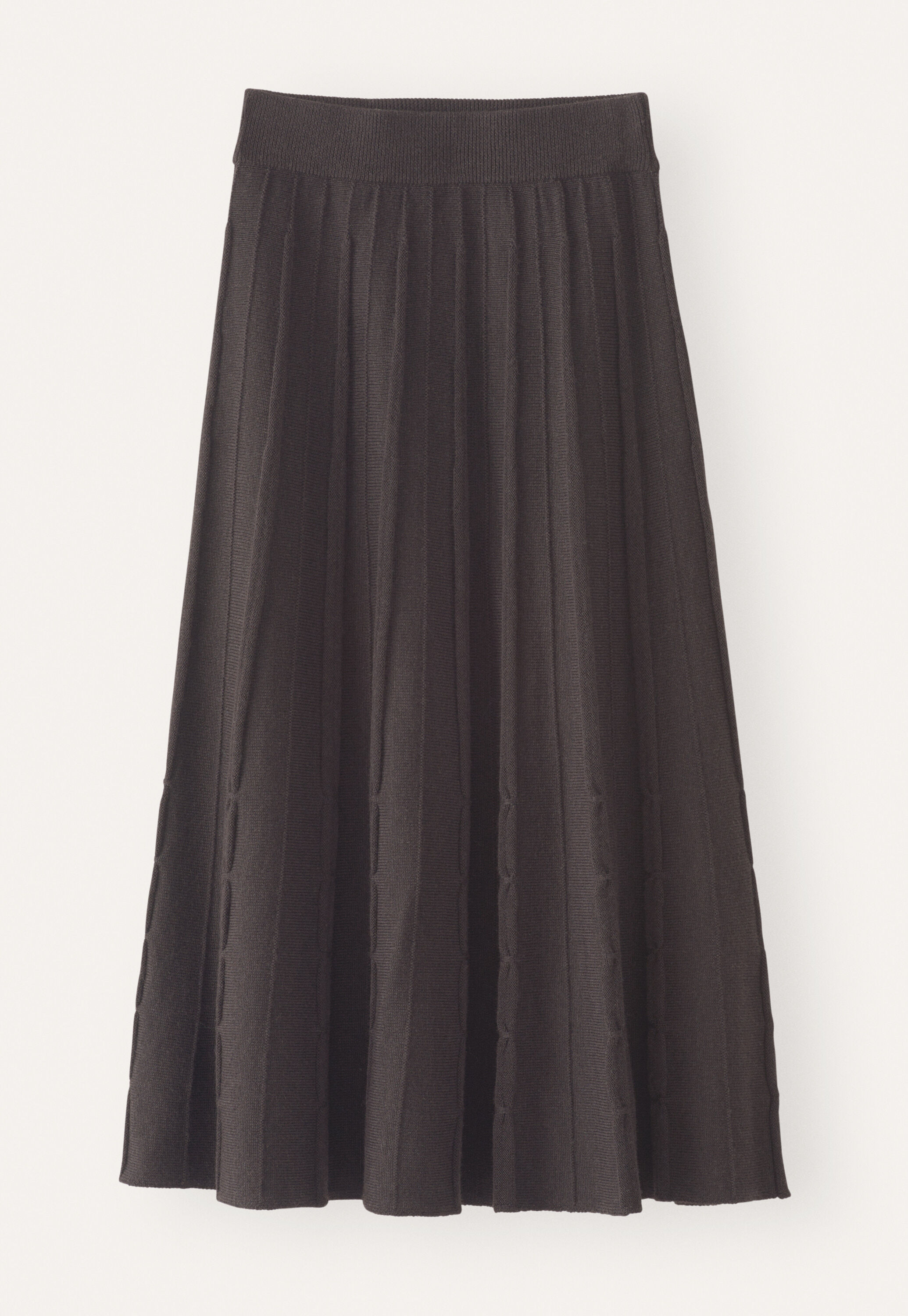 Peplum-detail dress